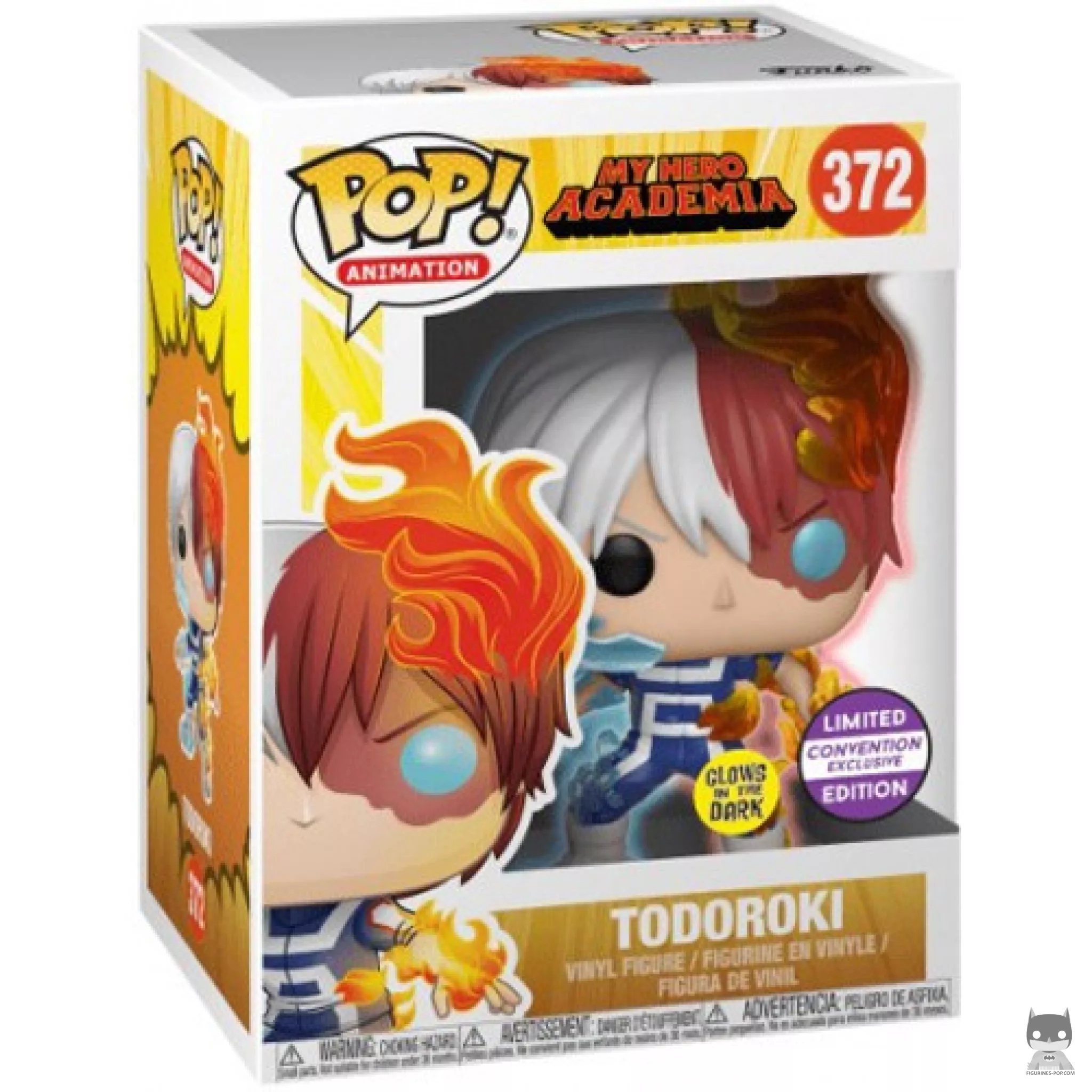 Figurine Funko POP Todoroki (Glow in the Dark) avec boîte