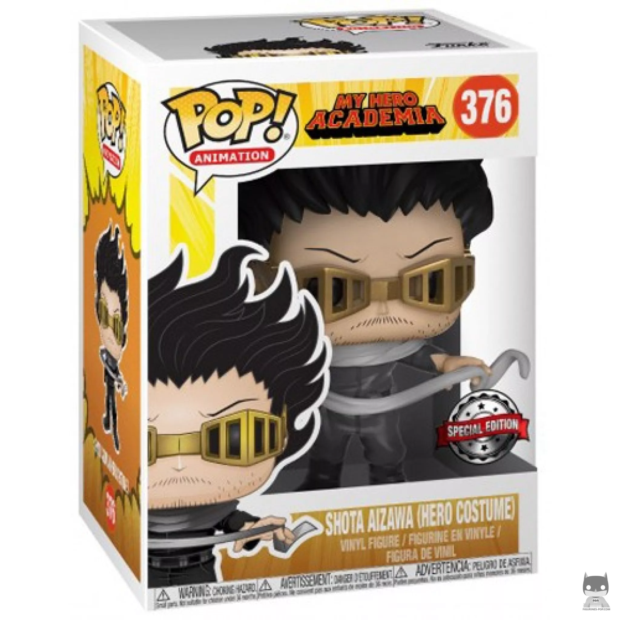 Figurine Funko POP Shota Aizawa (Costume Hero) avec boîte