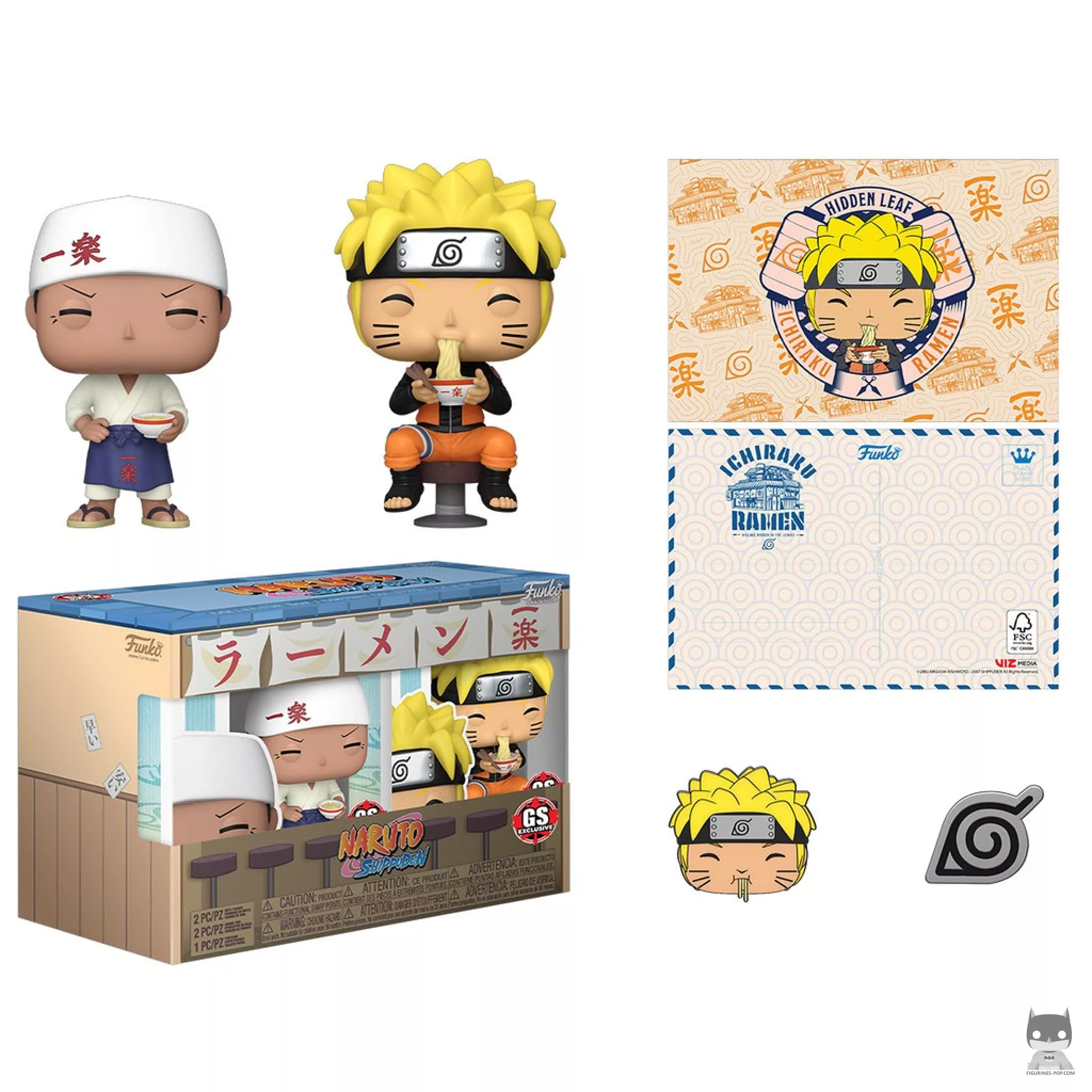 Figurine Funko POP Coffret collector Ichiraku Naruto Shippuden (Naruto Shippuden)