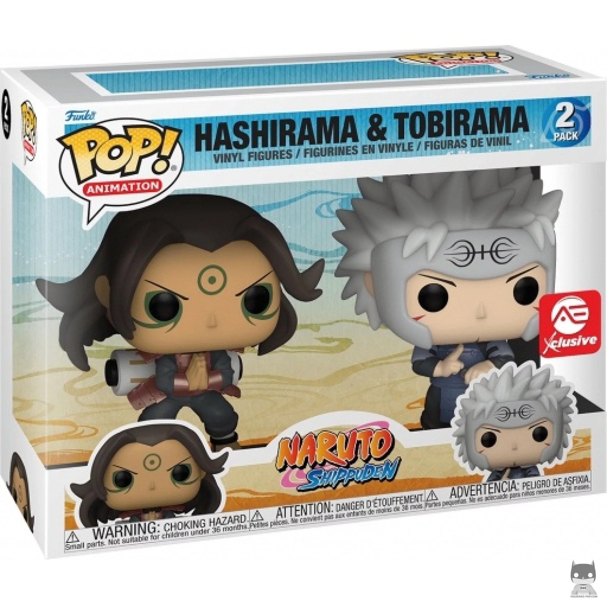 Figurine Funko POP Hashirama & Tobirama avec boîte