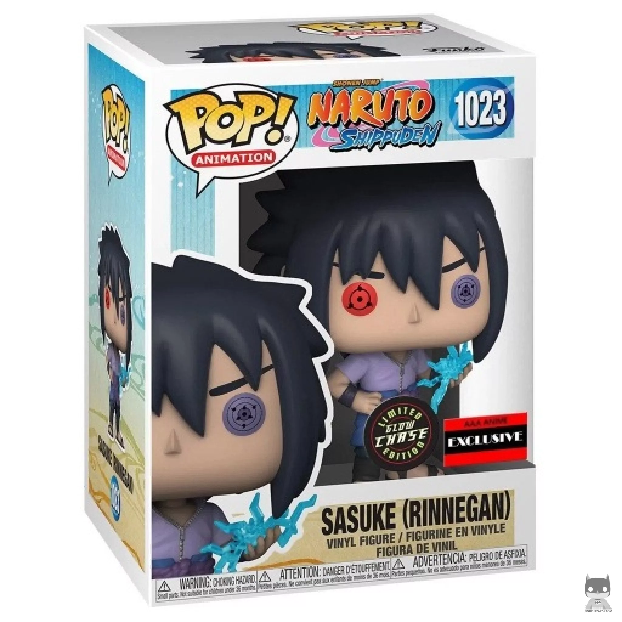 Figurine Funko POP Sasuke (Rinnegan) (Chase) avec boîte