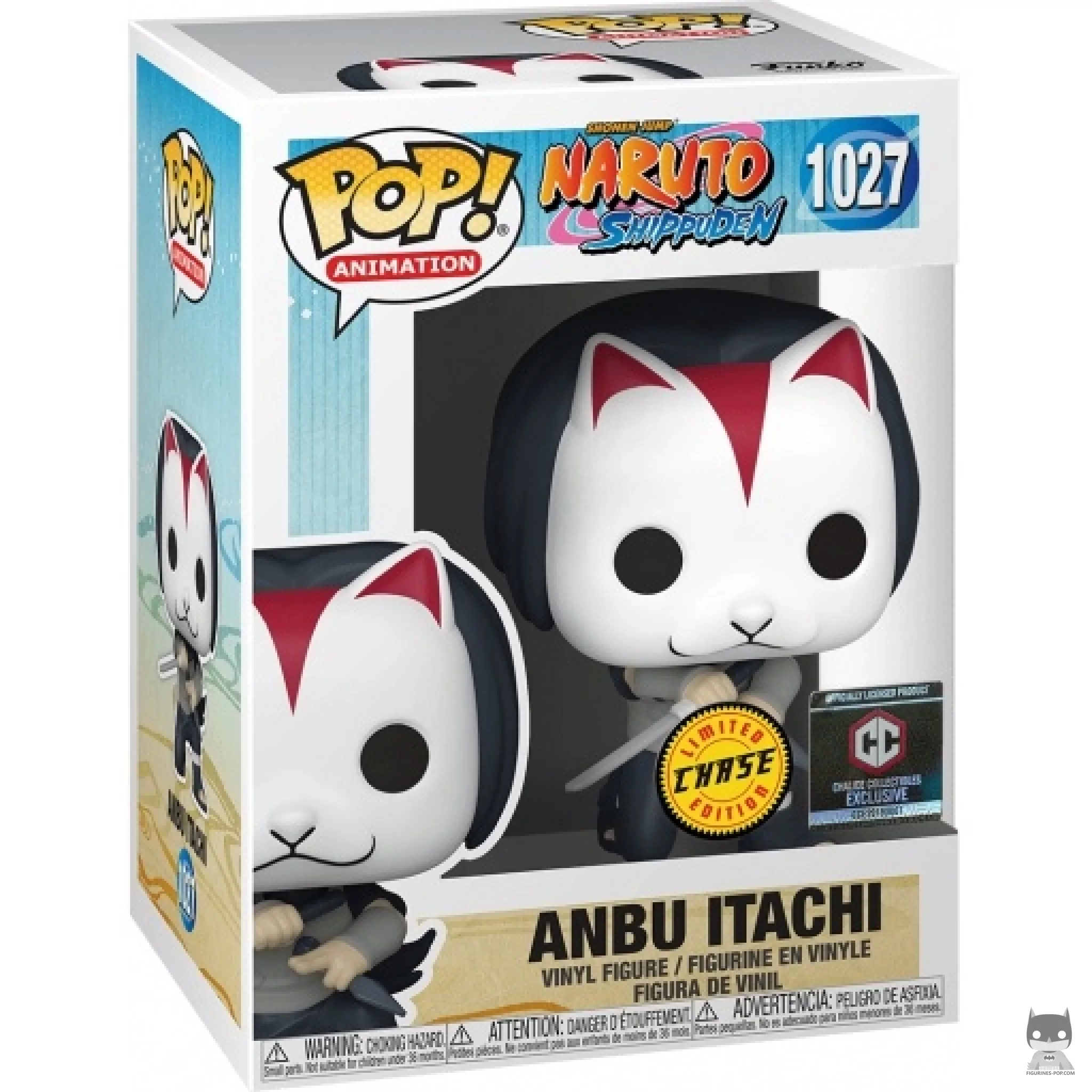 Figurine Funko POP Anbu Itachi (Chase) avec boîte