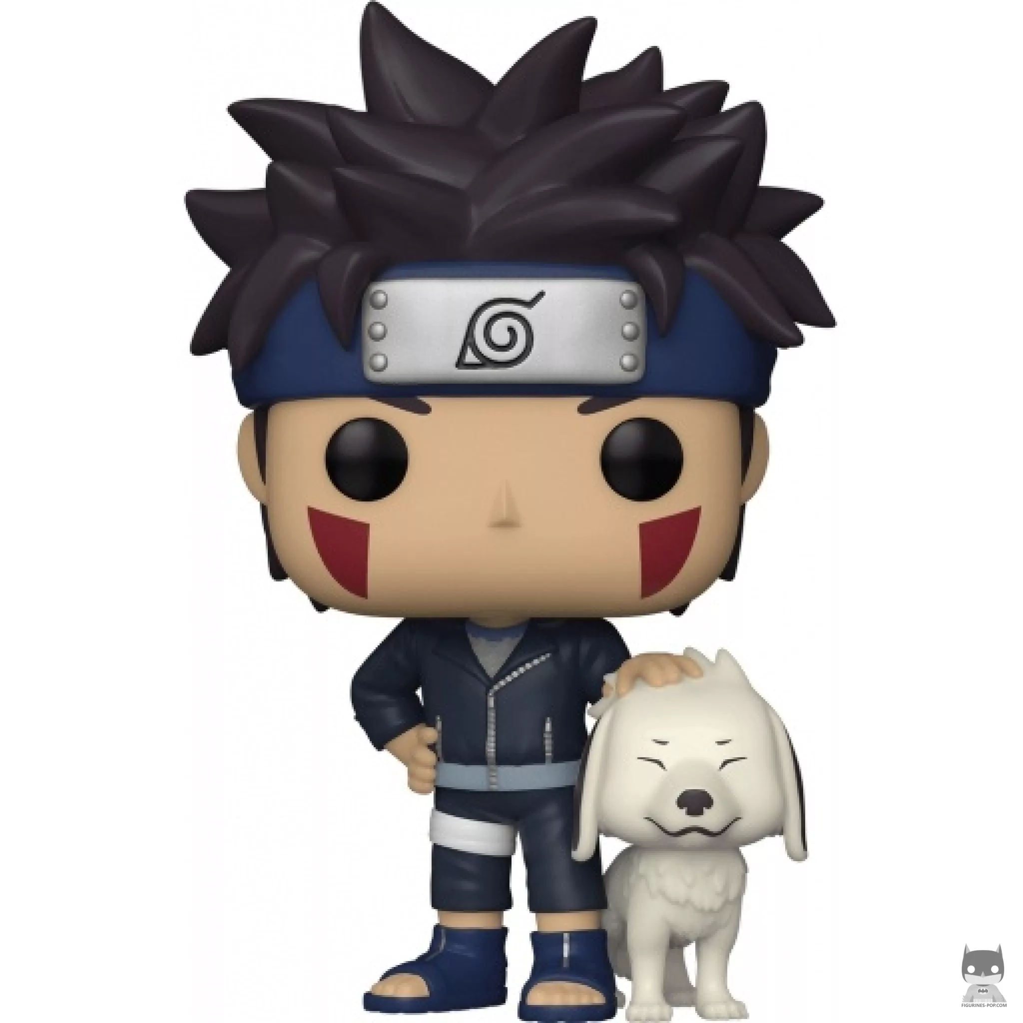 Figurine Funko POP Kiba avec Akamaru (Naruto Shippuden)