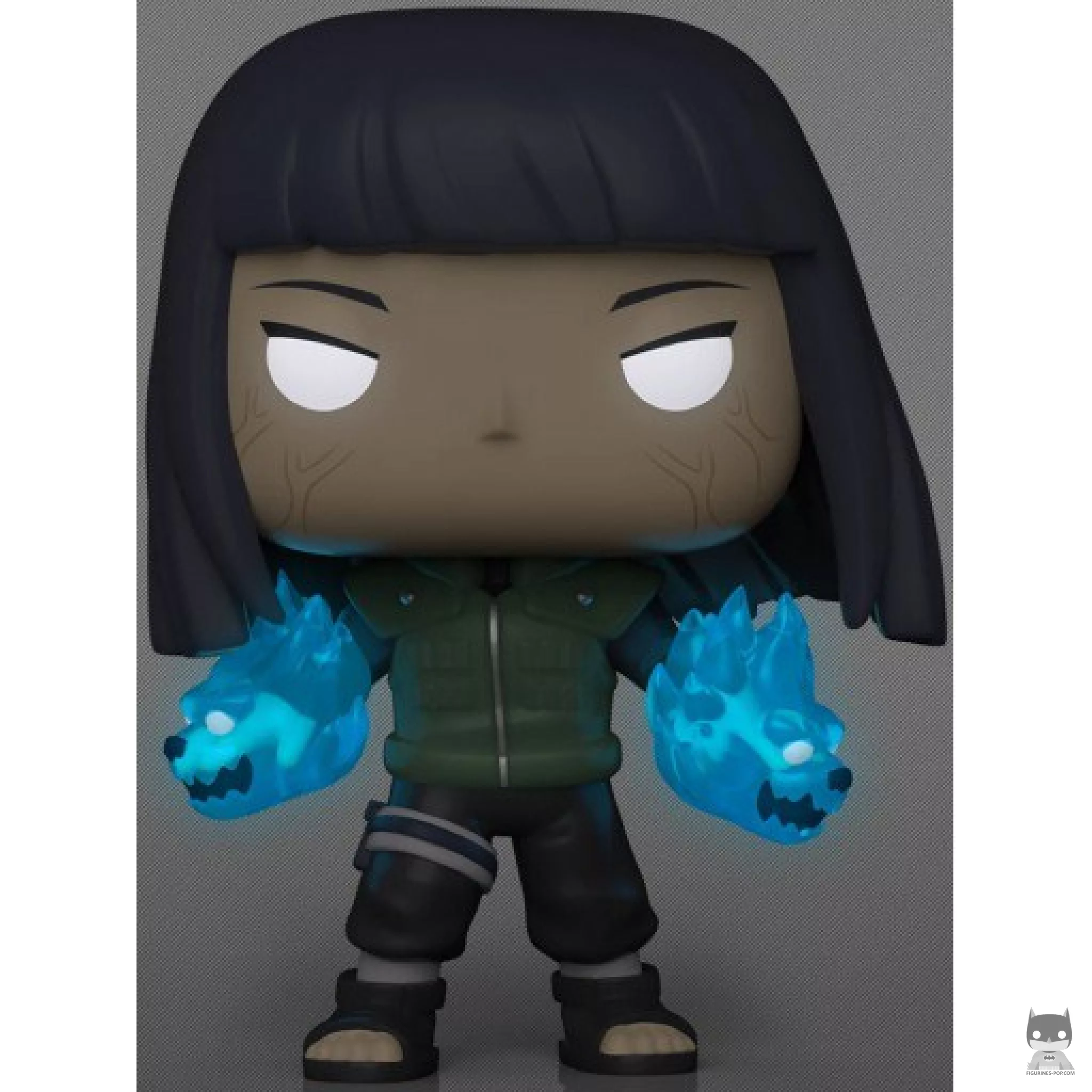 Figurine Funko POP Hinata avec Paumes Jumelles des Lions Agiles (Chase & Glow in the Dark) (Naruto Shippuden)