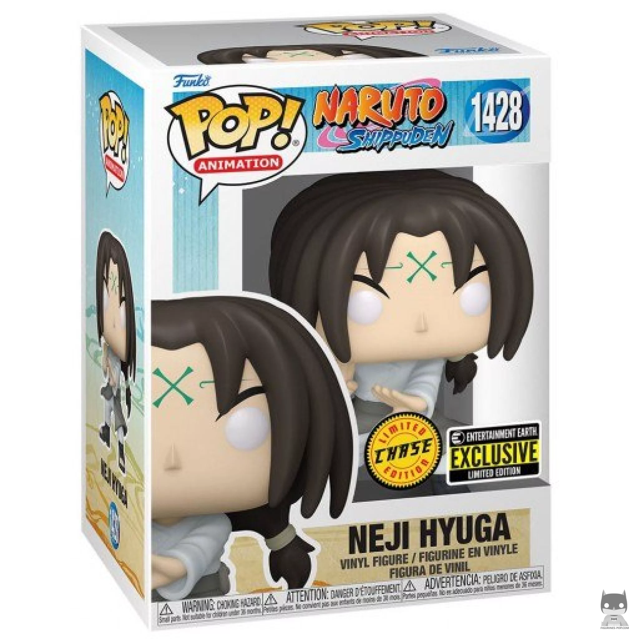 Figurine Funko POP Neji Hyûga (Chase) avec boîte