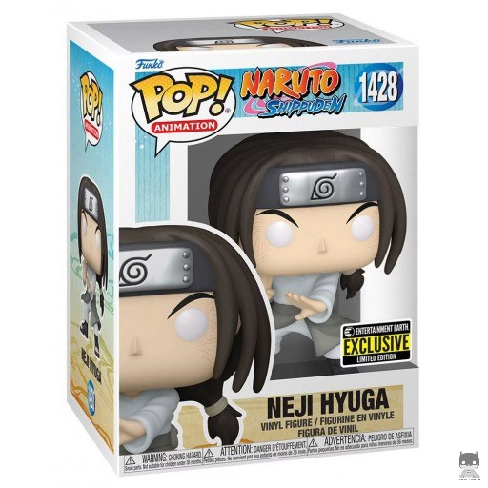 Figurine Funko POP Neji Hyûga avec boîte