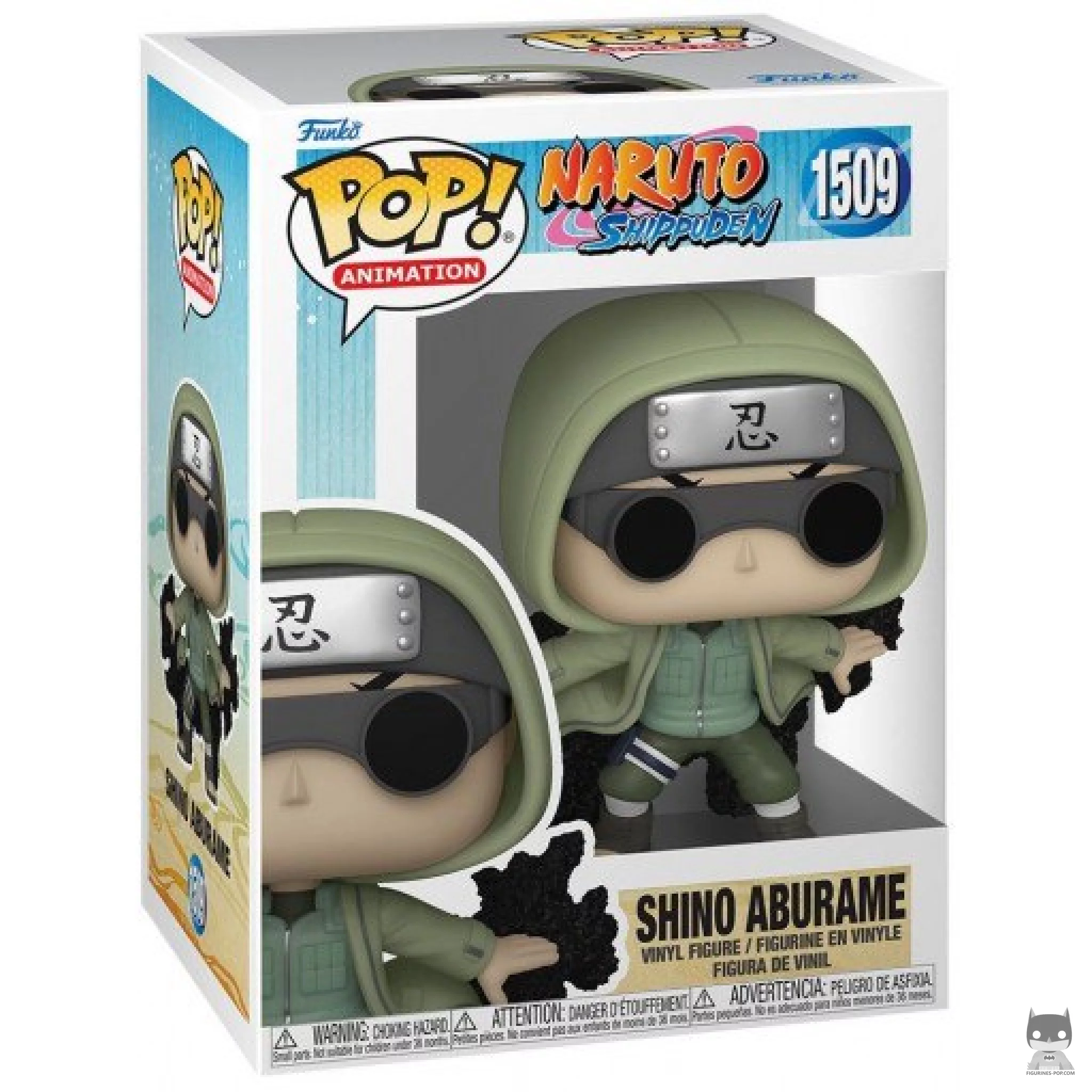 Figurine Funko POP Shino Aburame avec boîte