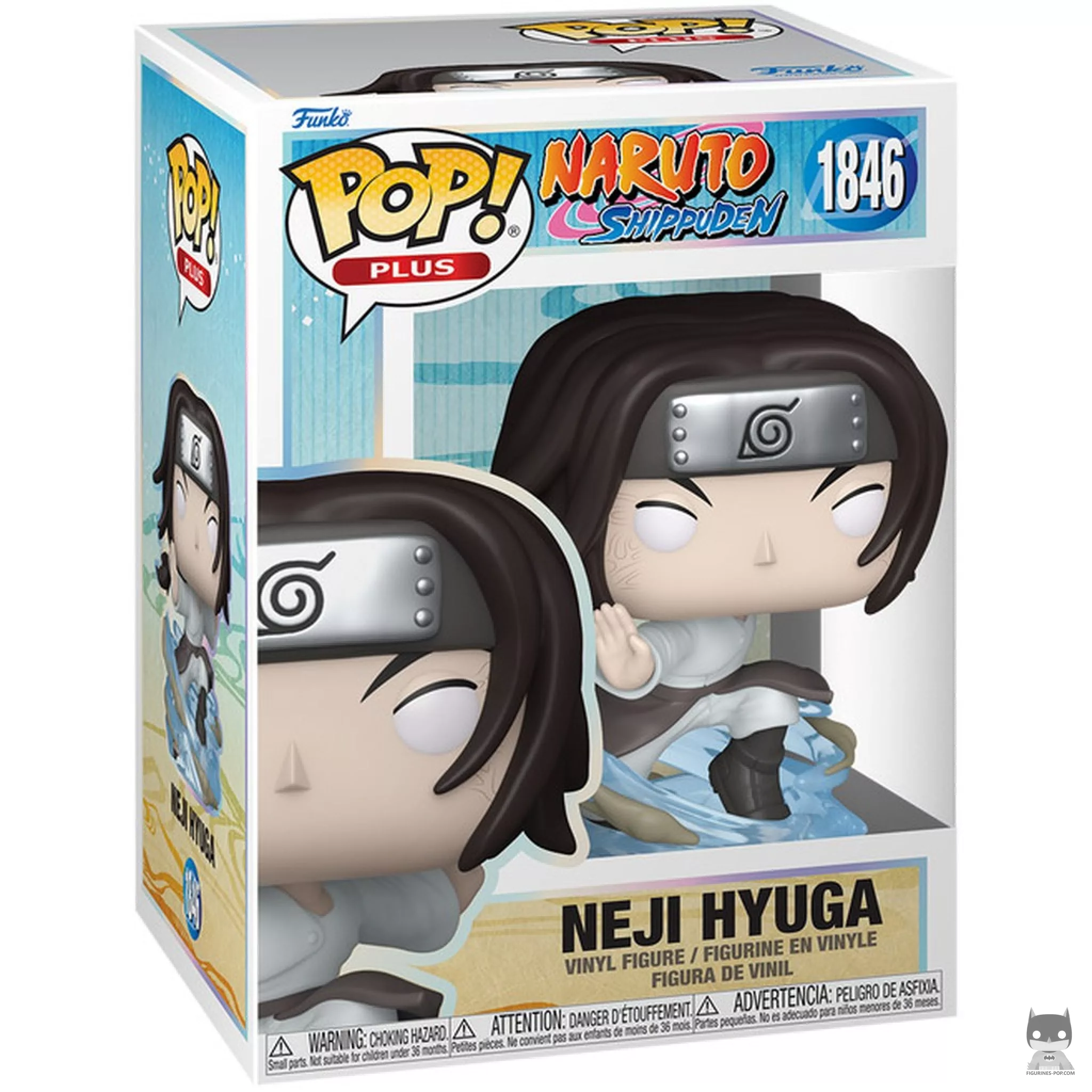 Figurine Funko POP Neji Hyuga avec boîte