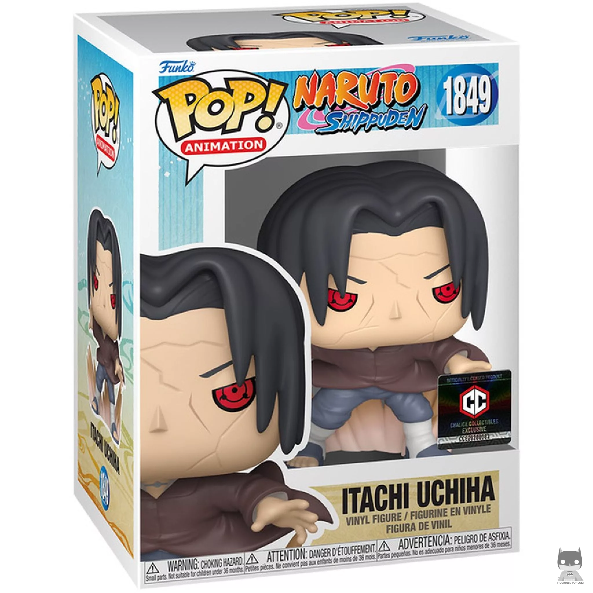 Figurine Funko POP Itachi Uchiwa (Edo Itachi) avec boîte