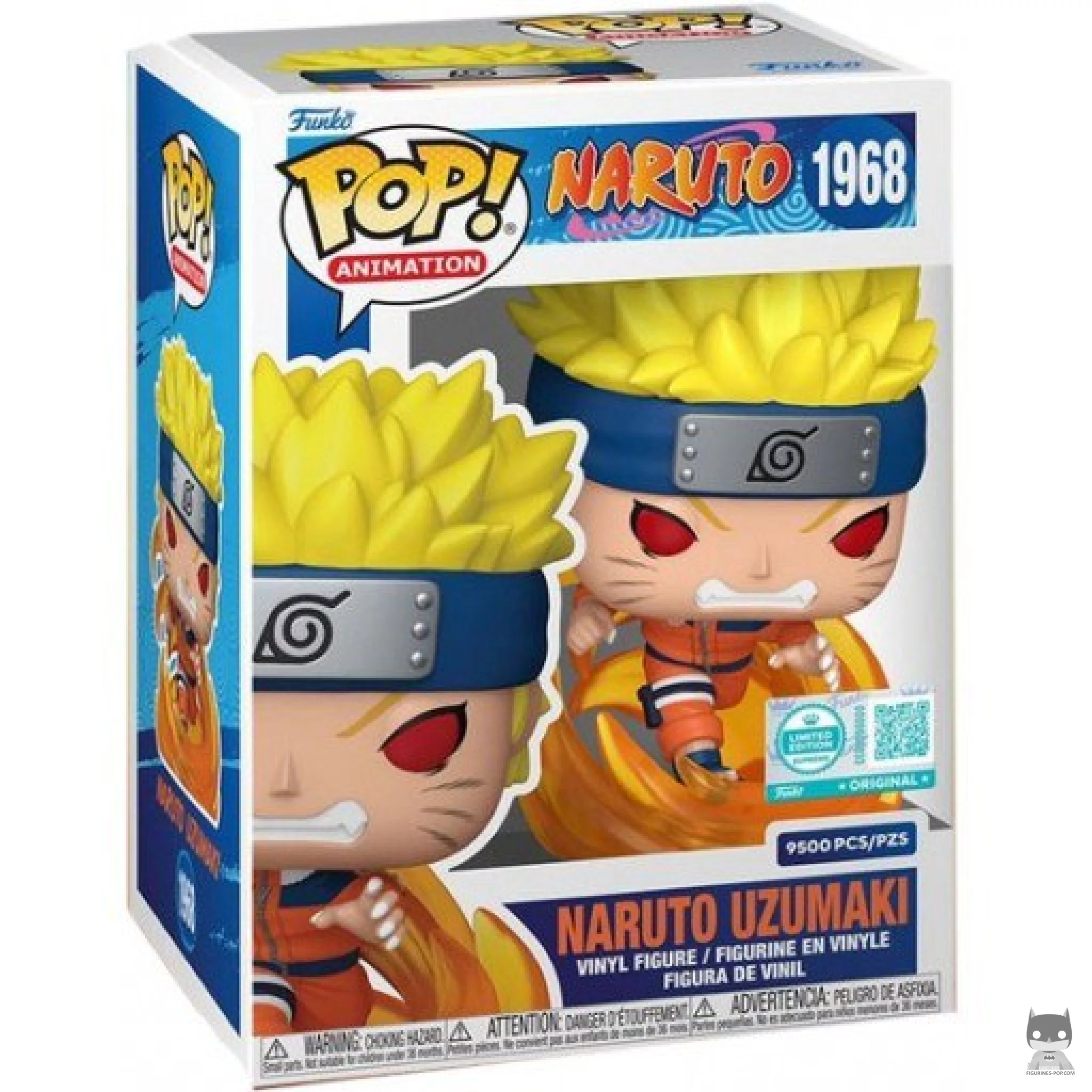 Figurine Funko POP Naruto Uzumaki avec boîte