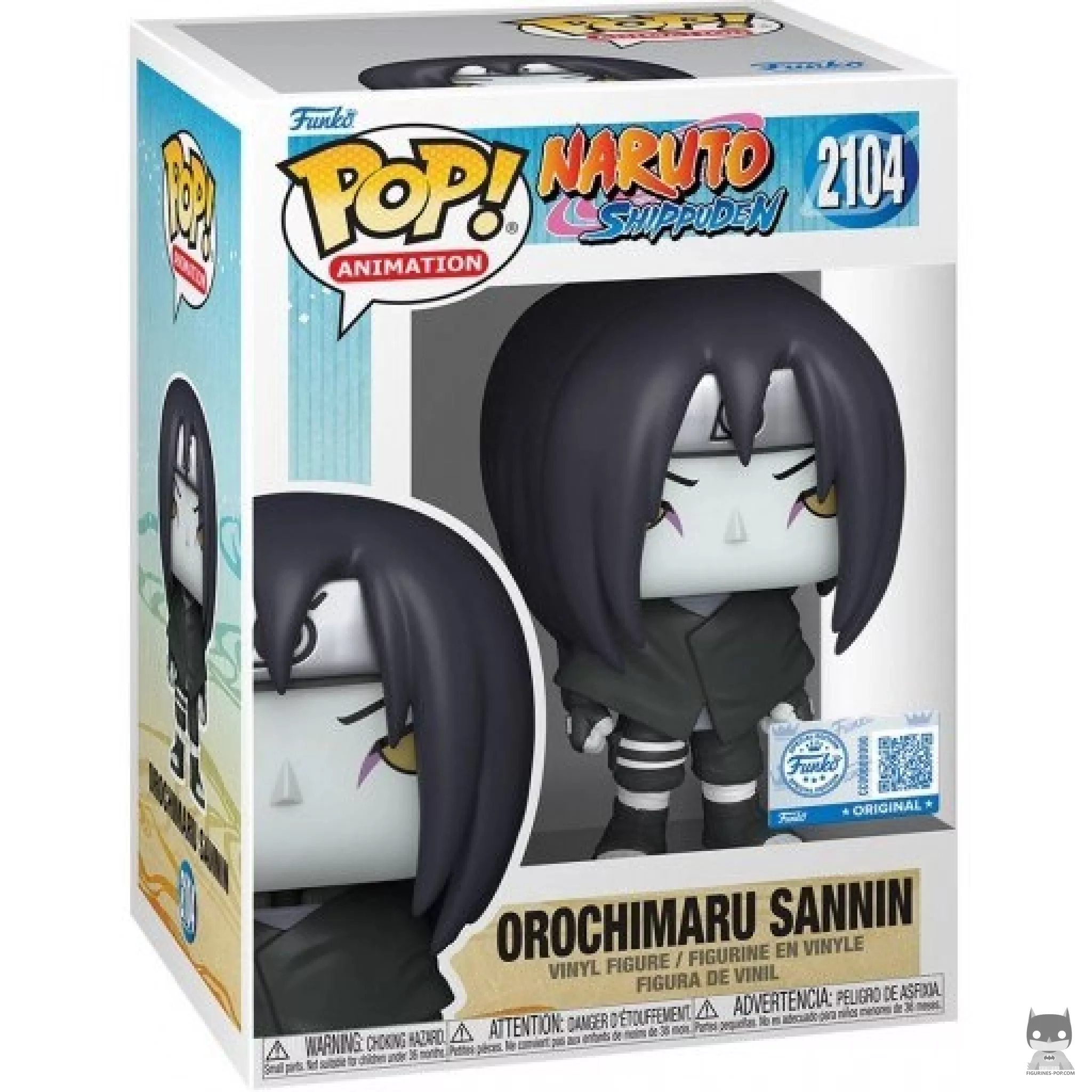 Figurine Funko POP Orochimaru Sannin avec boîte