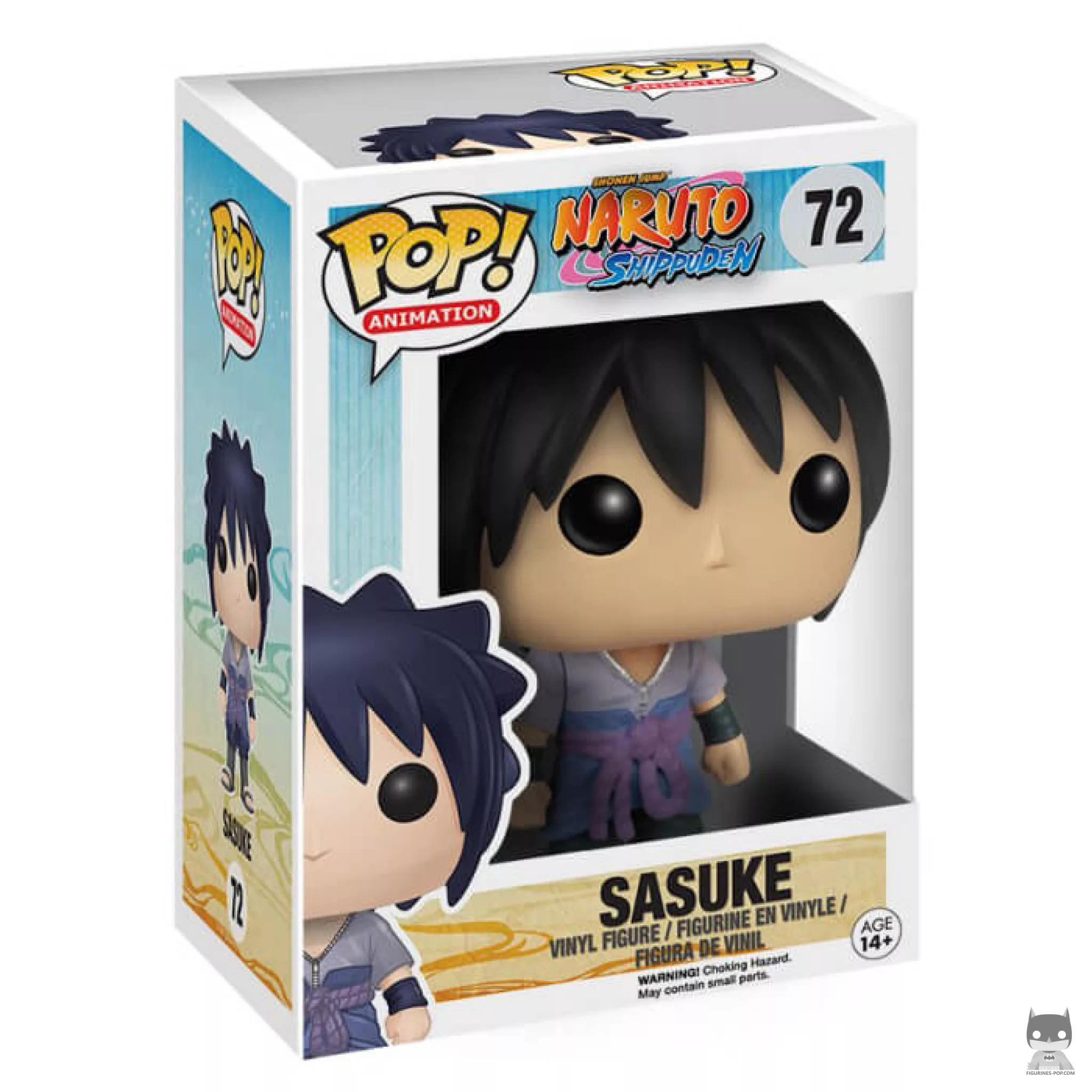 Figurine Funko POP Sasuke Uchiha avec boîte