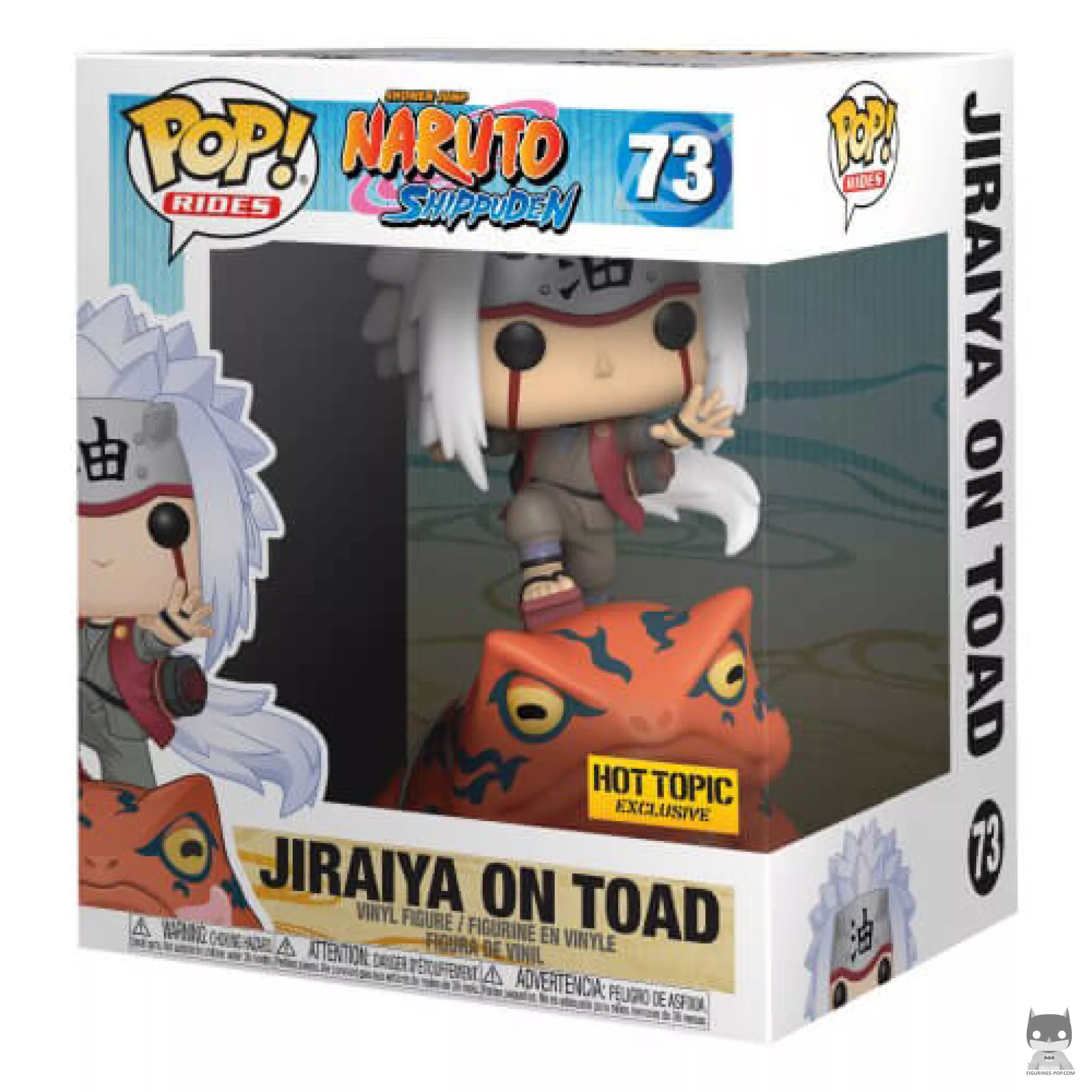 Figurine Funko POP Jiraiya sur Crapaud avec boîte