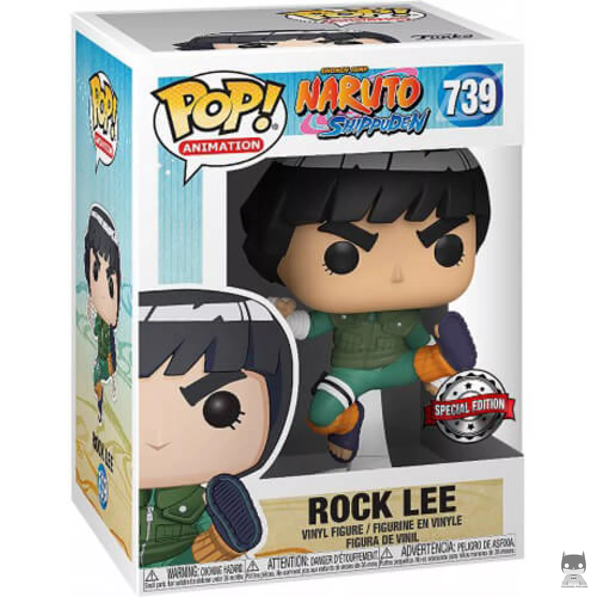 Figurine Funko POP Rock Lee avec boîte