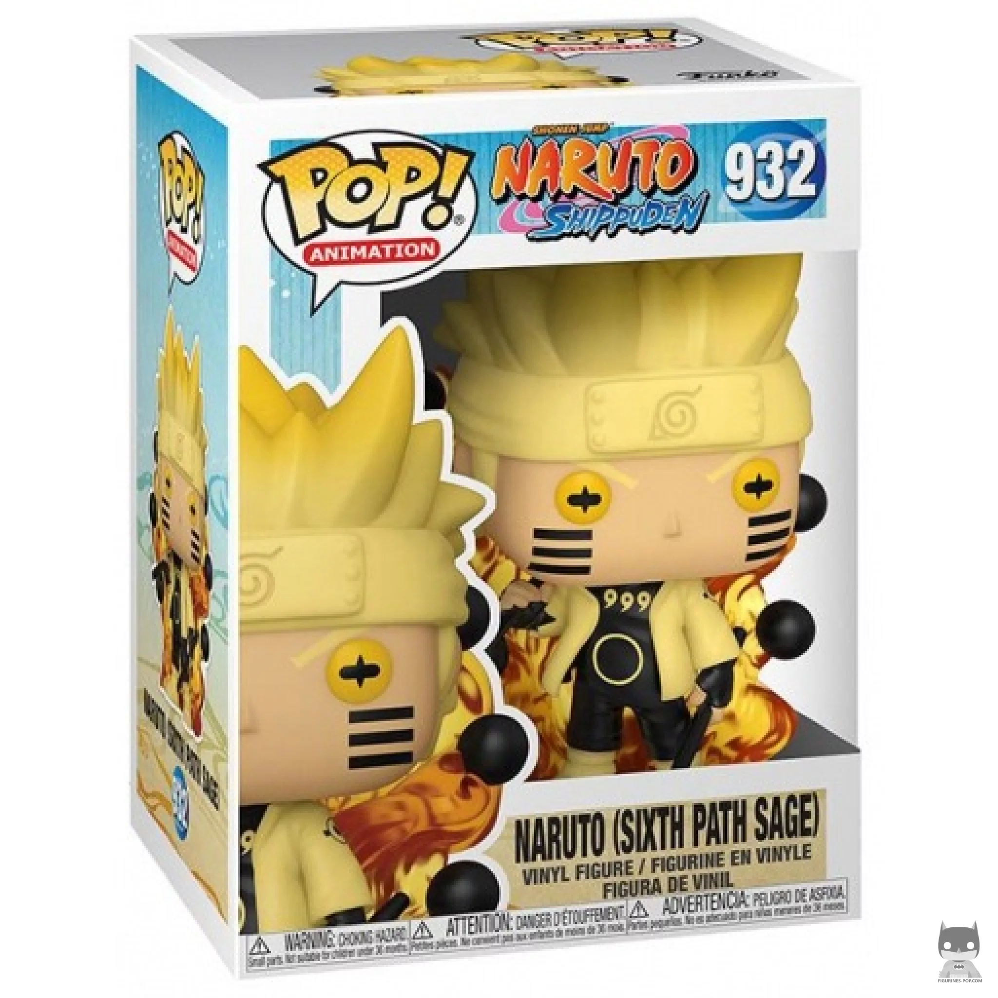 Figurine Funko POP Naruto Uzumaki Chakra de Kyûbi avec boîte