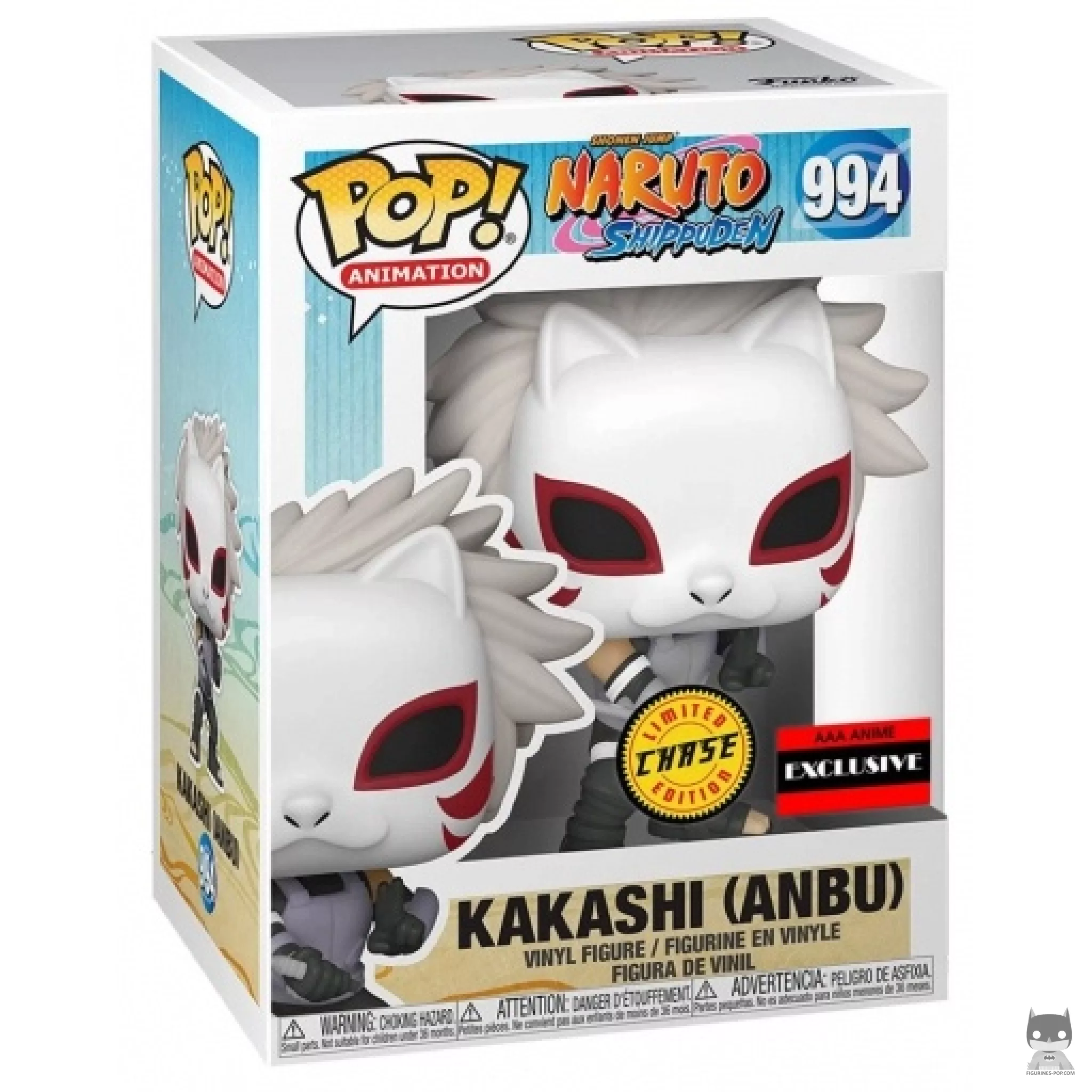 Figurine Funko POP Kakashi Hatake (Chase) avec boîte