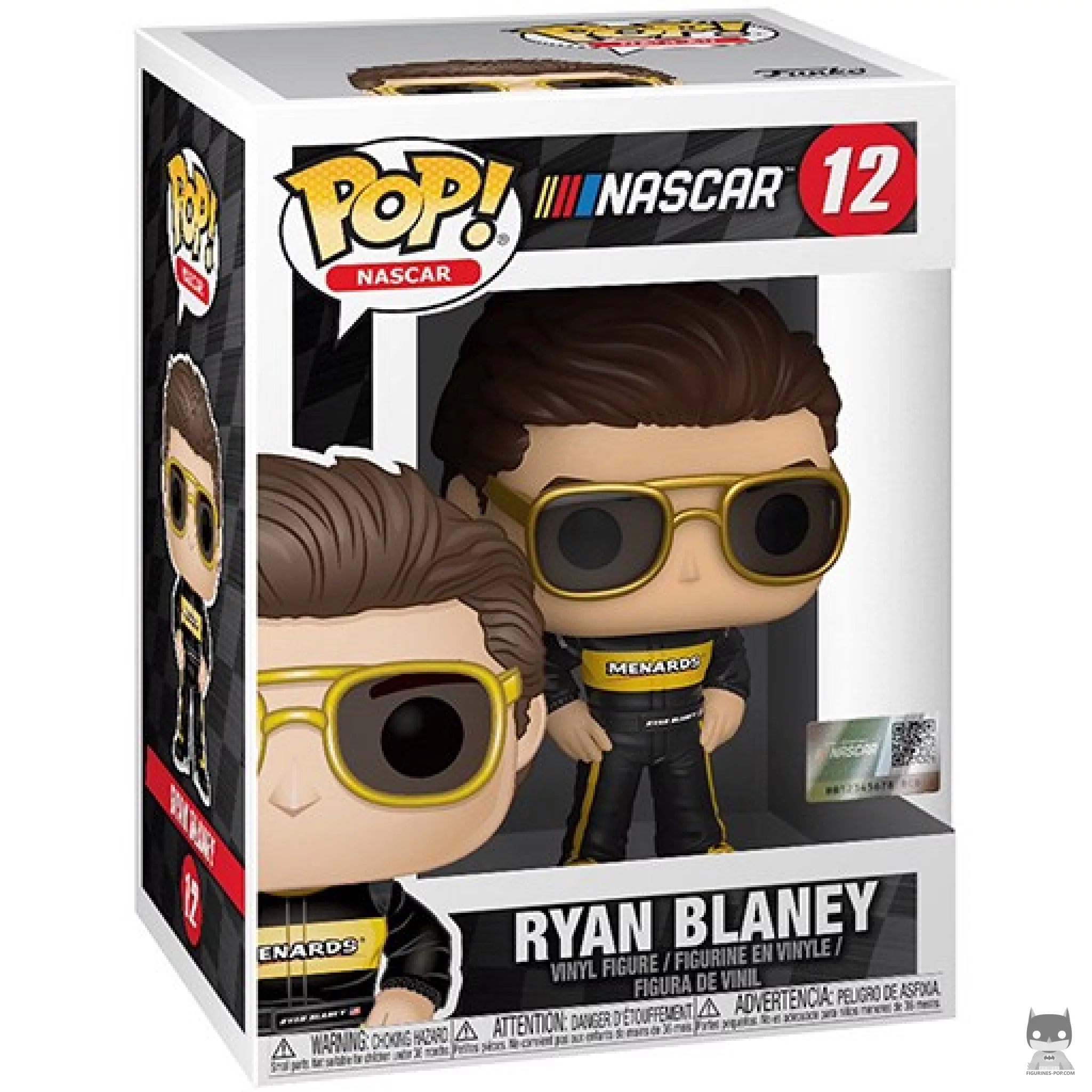 Figurine Funko POP Ryan Blaney avec boîte