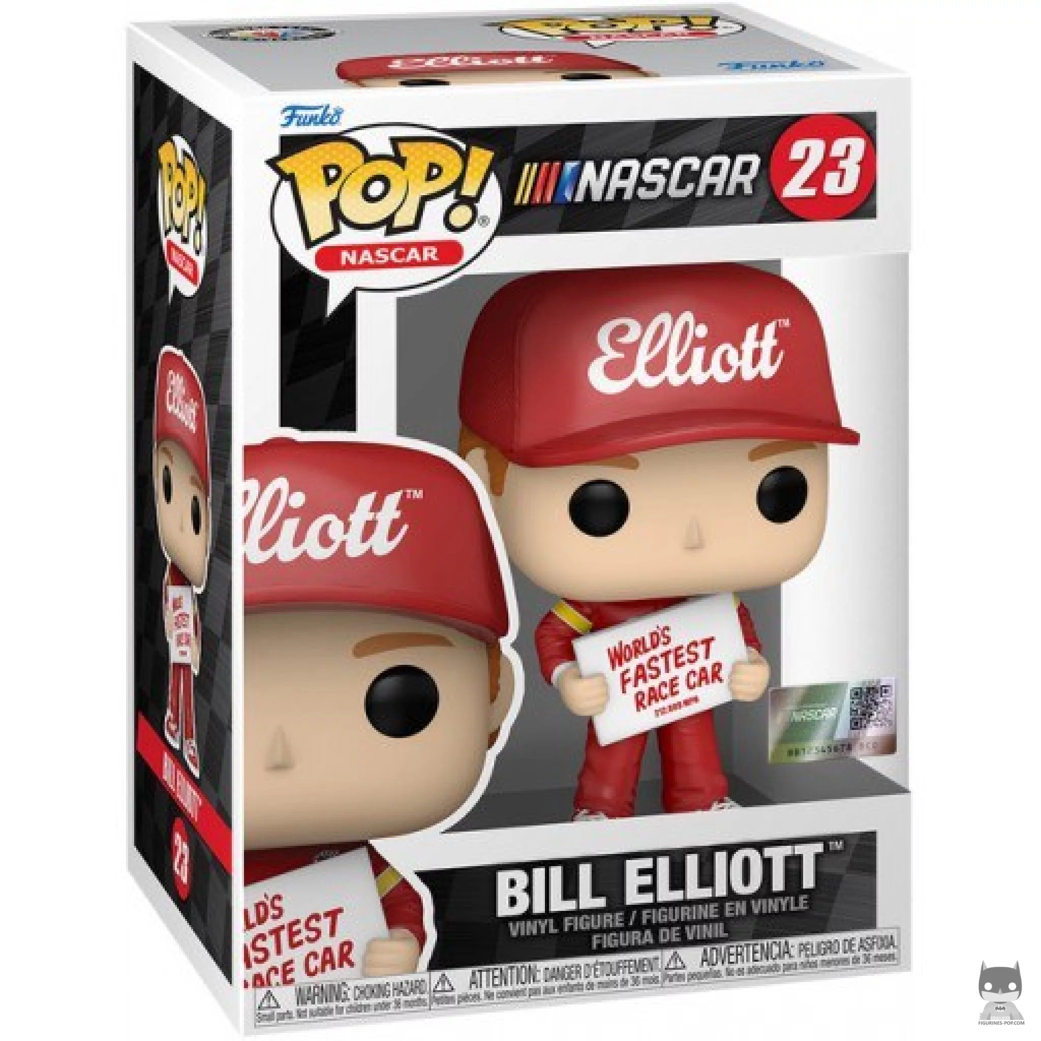 Figurine Funko POP Bill Elliott avec boîte