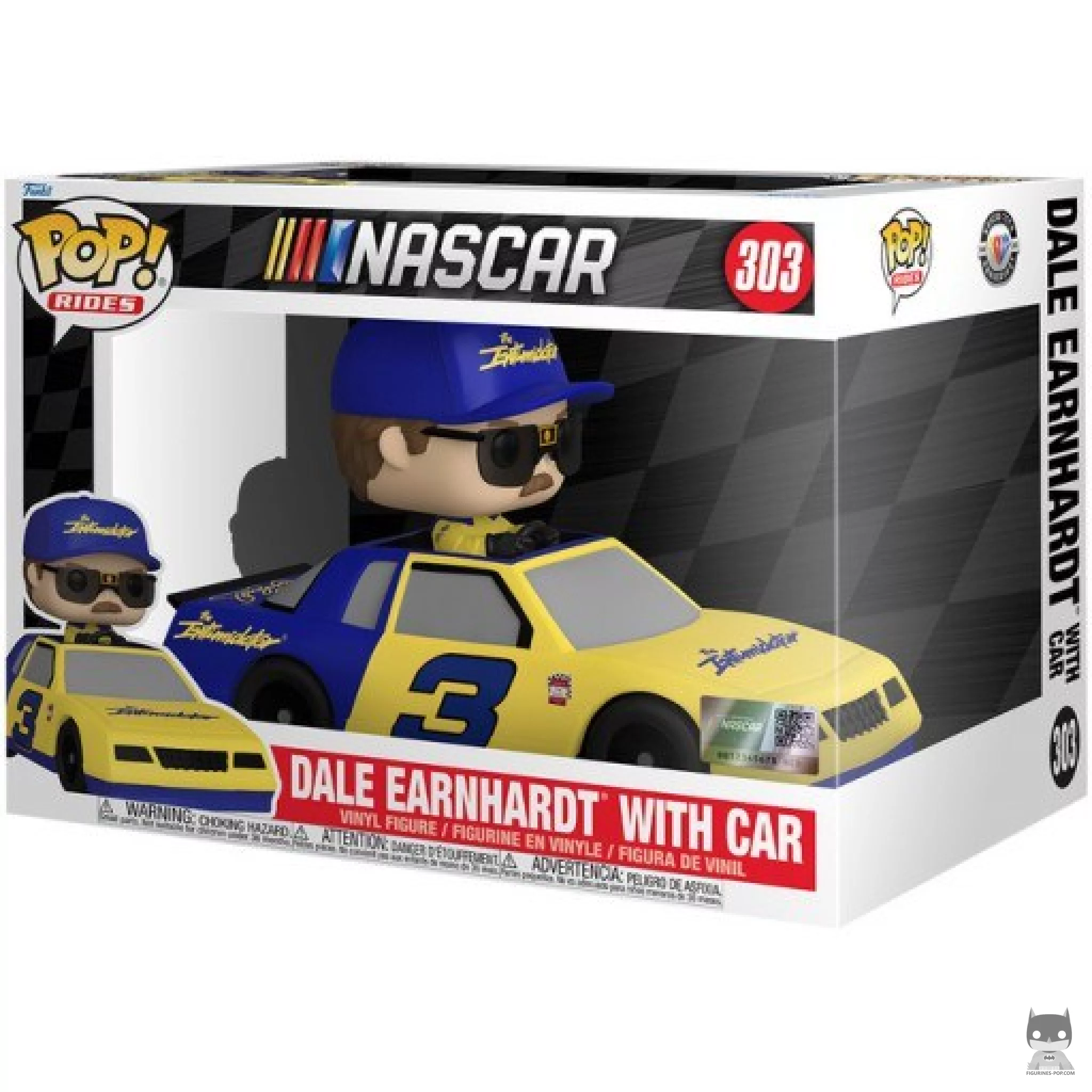 Figurine Funko POP Dale Earnhardt avec voiture avec boîte
