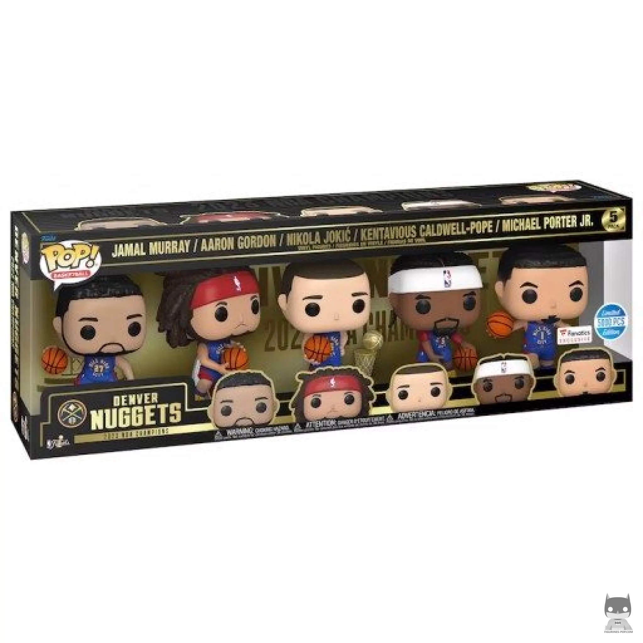 Figurine Funko POP Denver Nuggets NBA Finals Champions avec boîte