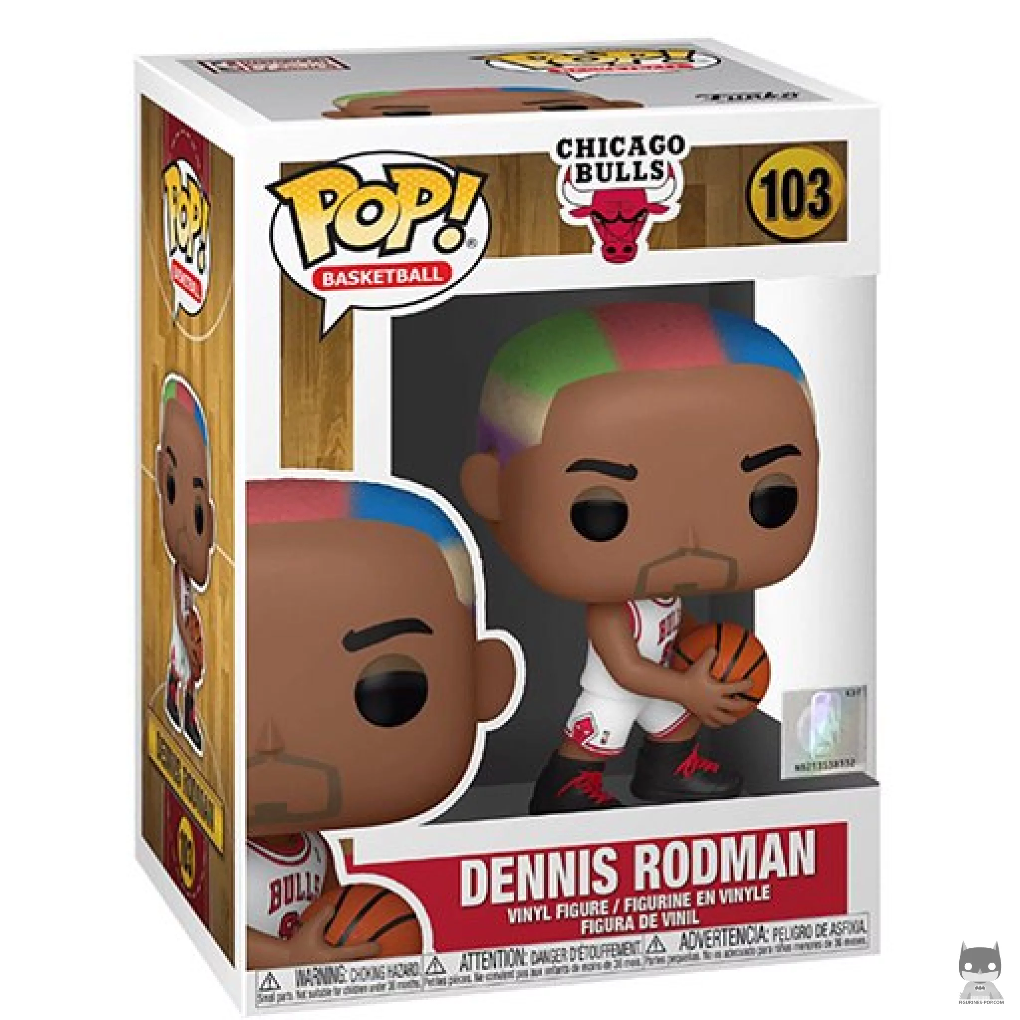 Figurine Funko POP Dennis Rodman avec boîte