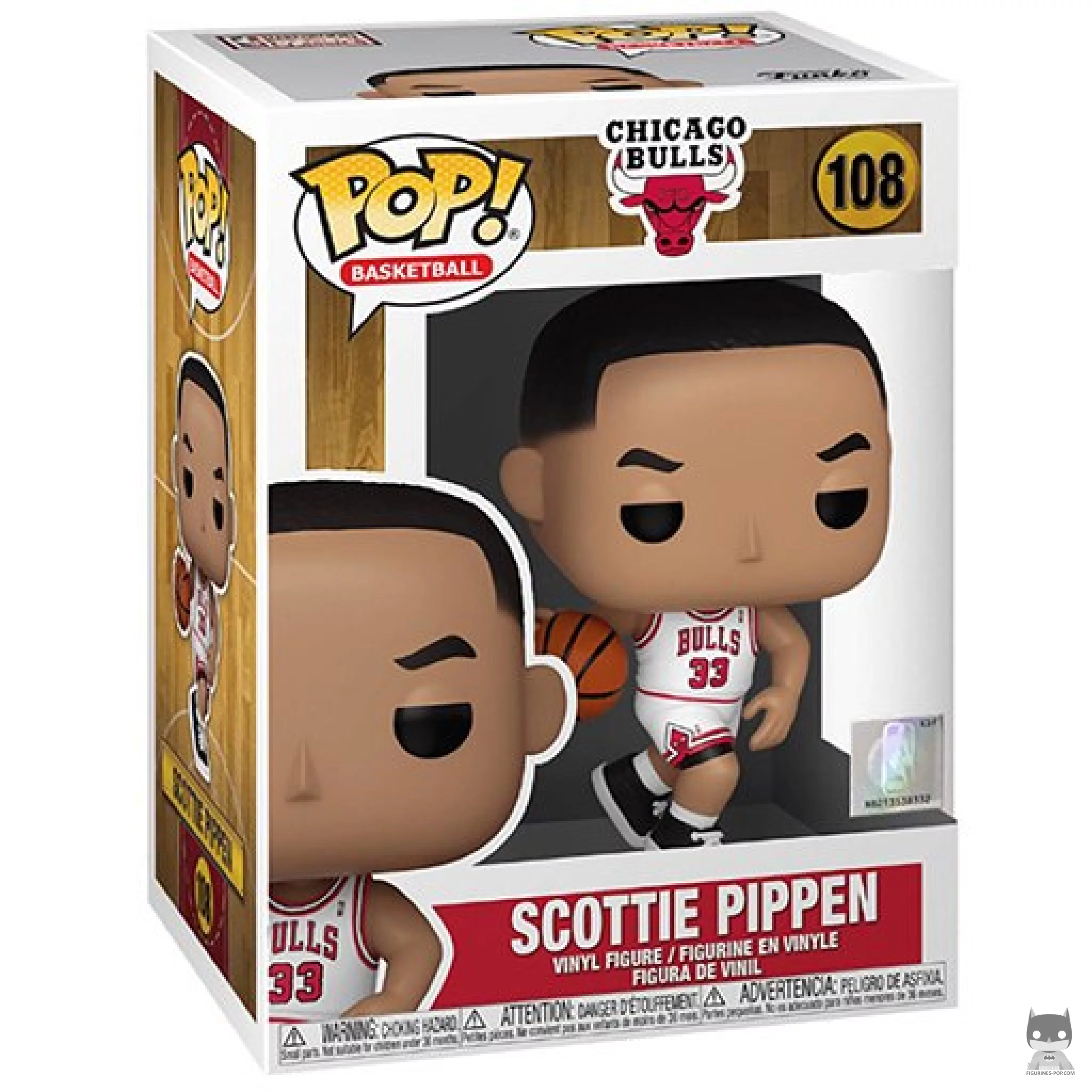 Figurine Funko POP Scottie Pippen avec boîte
