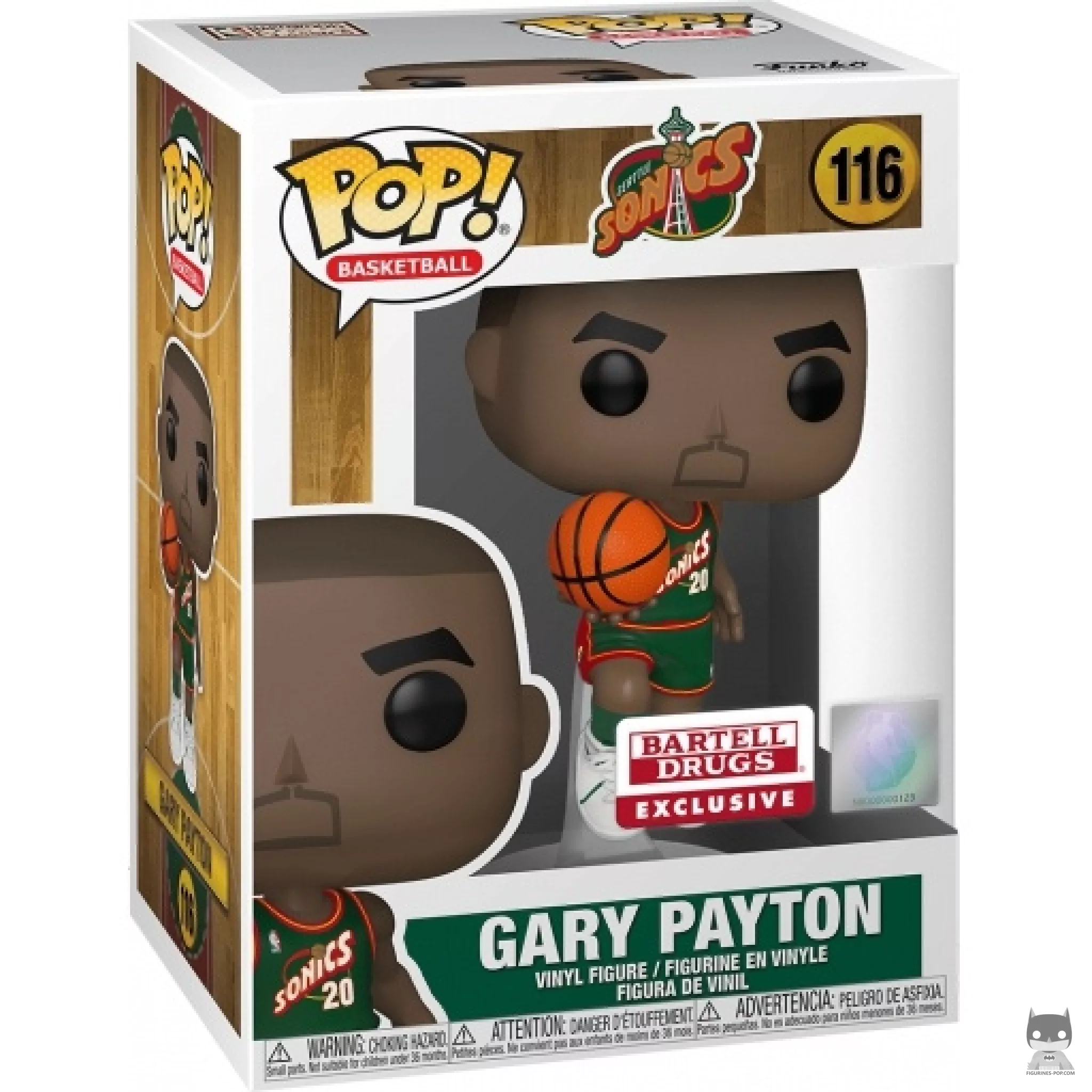 Figurine Funko POP Gary Payton avec boîte