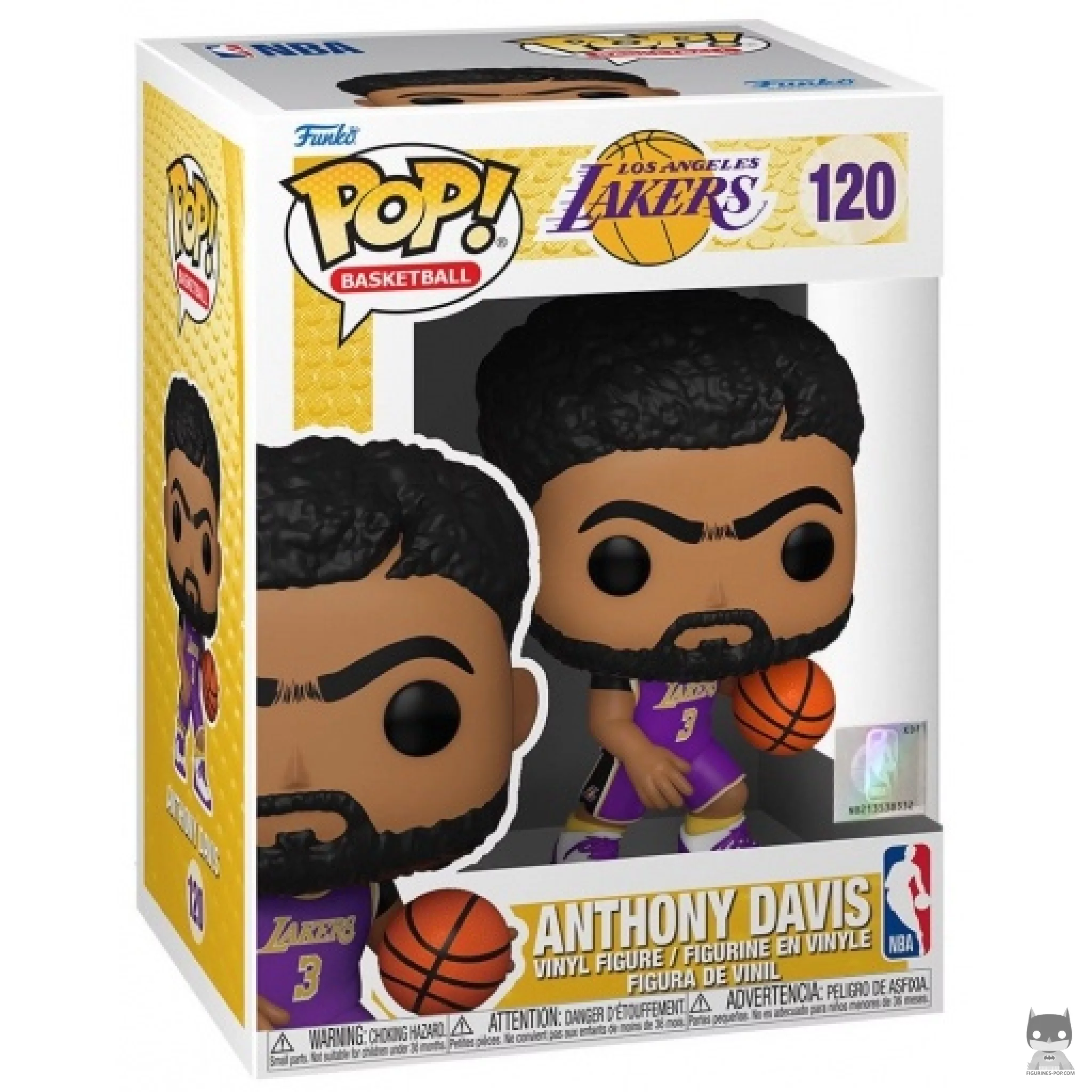 Figurine Funko POP Anthony Davis (Lakers) avec boîte