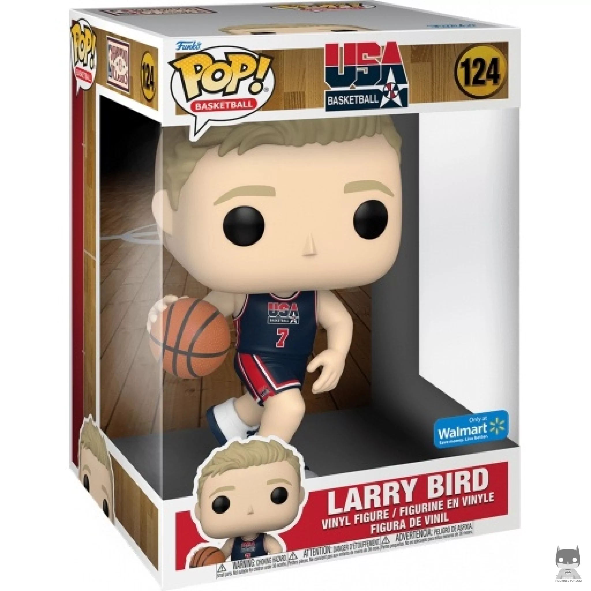 Figurine Funko POP Larry Bird avec boîte