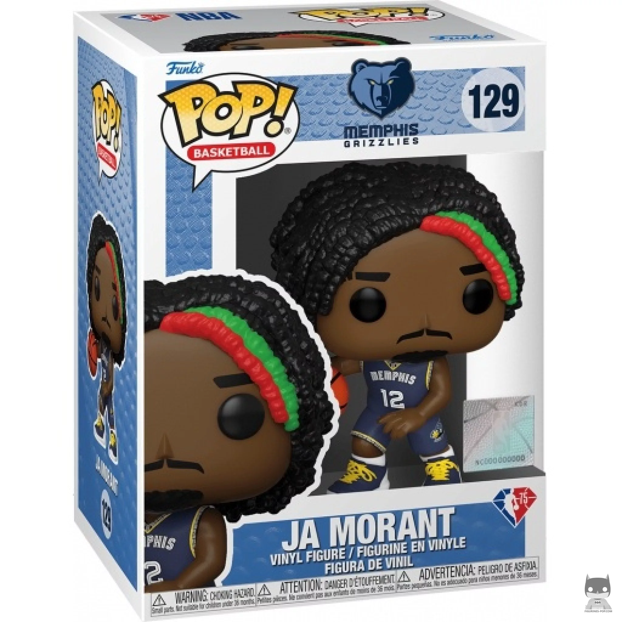Figurine Funko POP Ja Morant avec boîte