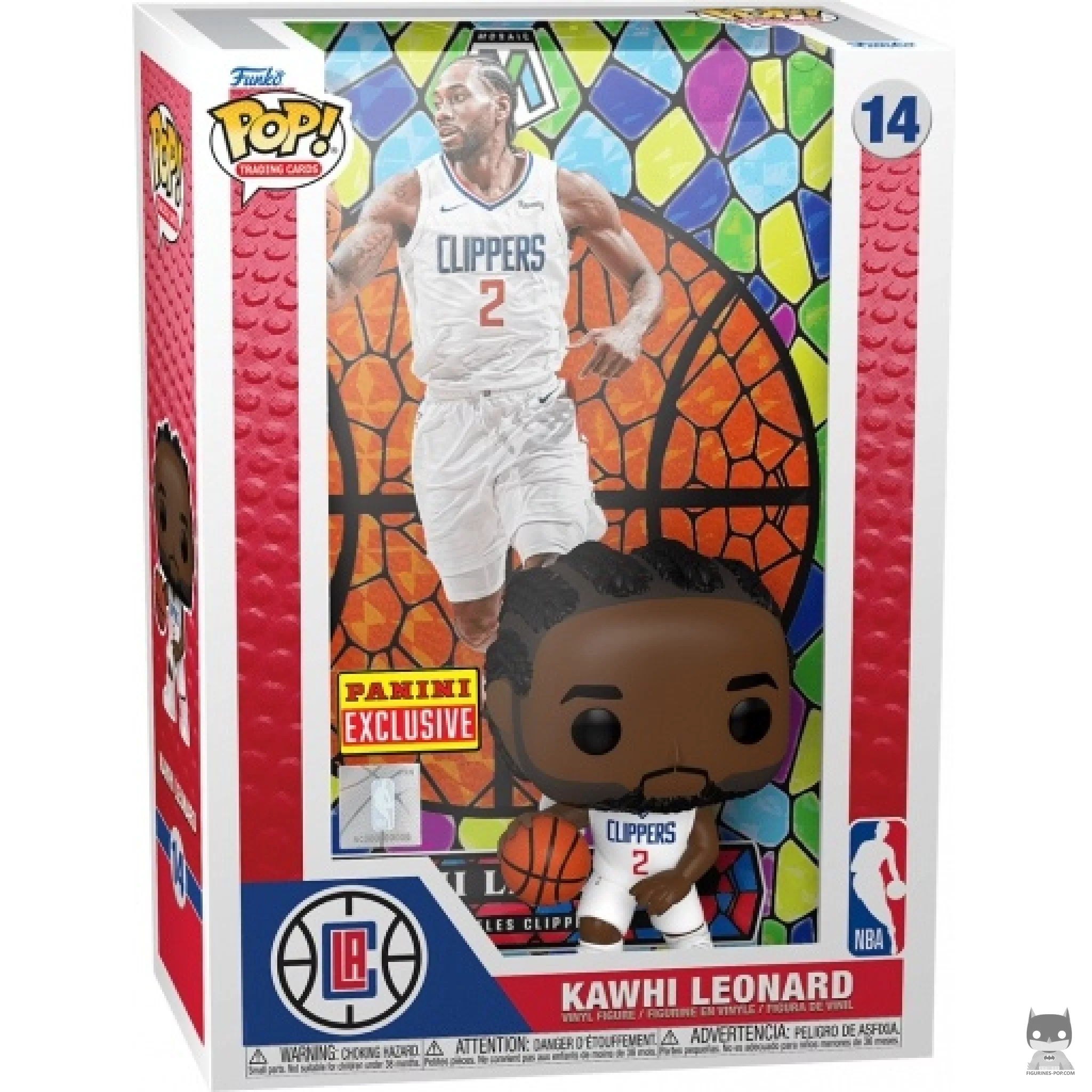 Figurine Funko POP Kawhi Leonard (Mosaïque) avec boîte