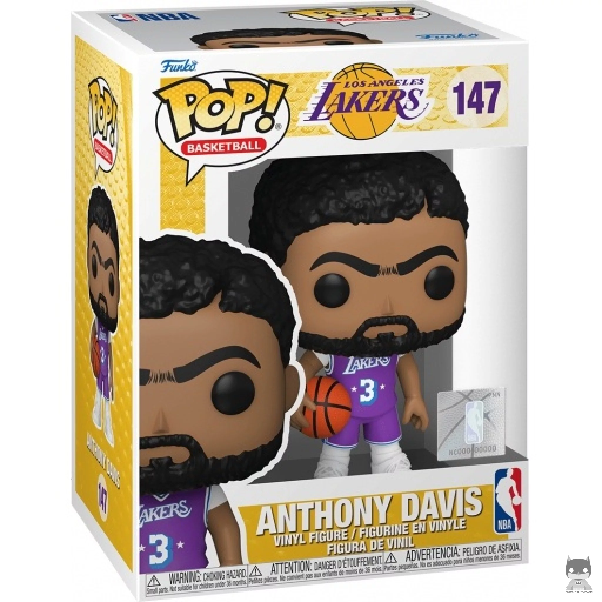 Figurine Funko POP Anthony Davis avec boîte