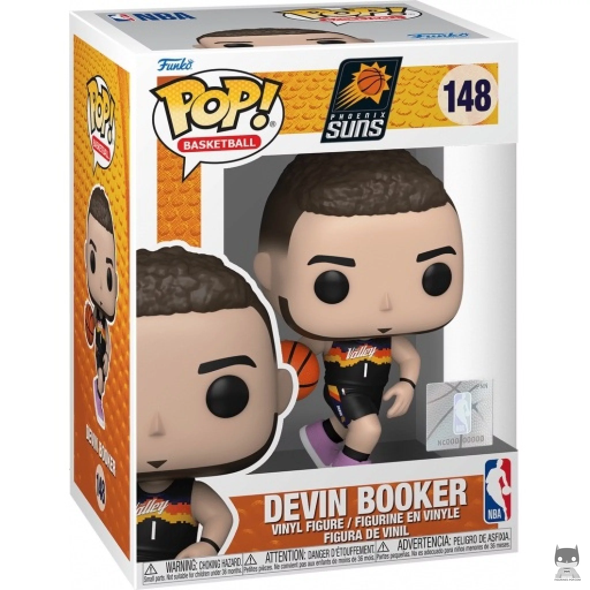 Figurine Funko POP Devin Booker avec boîte