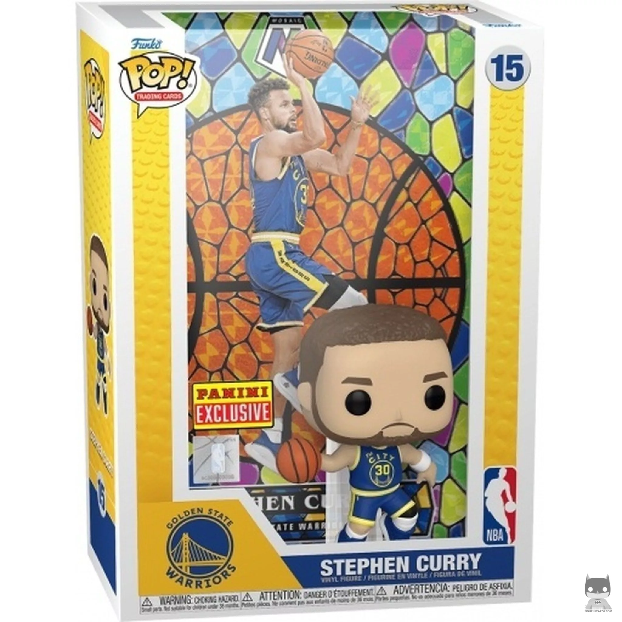 Figurine Funko POP Stephen Curry (Mosaïque) avec boîte