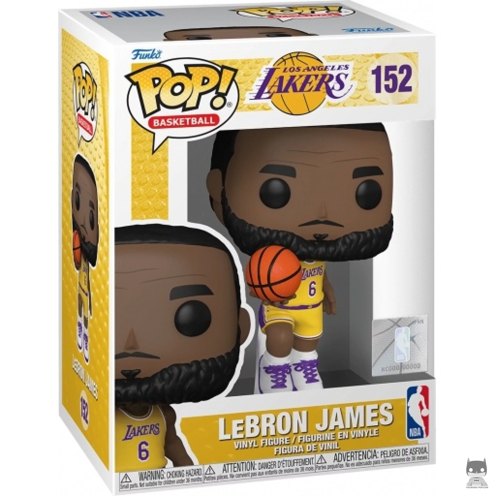 Figurine Funko POP LeBron James avec boîte