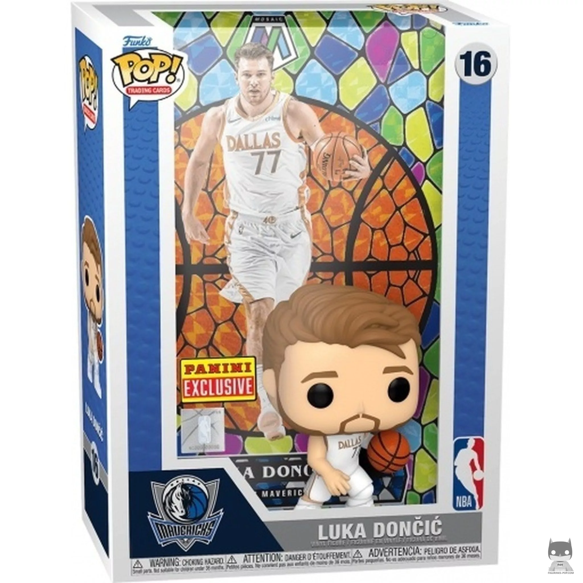 Figurine Funko POP Luka Doncic (Mosaïque) avec boîte