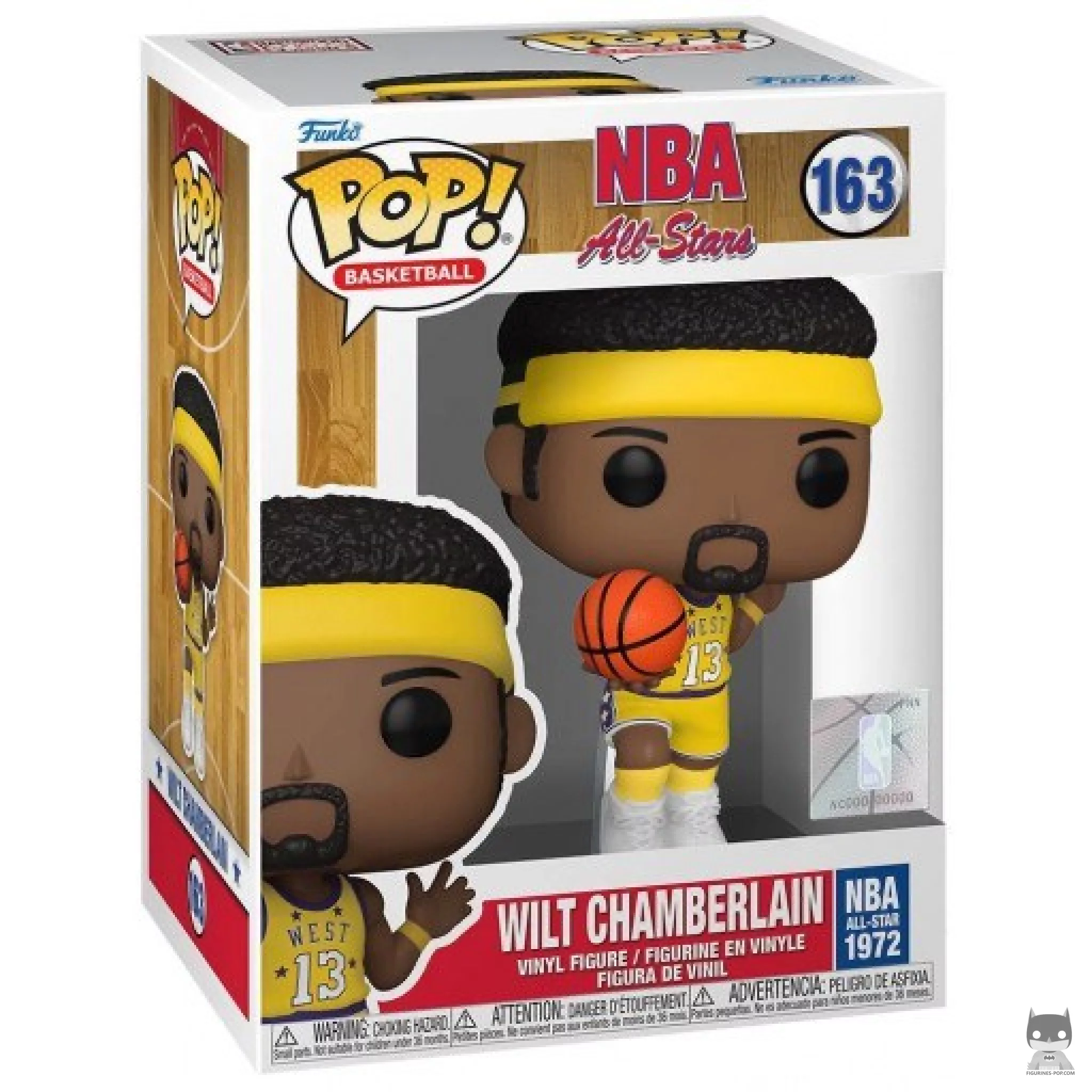 Figurine Funko POP Wilt Chamberlain avec boîte