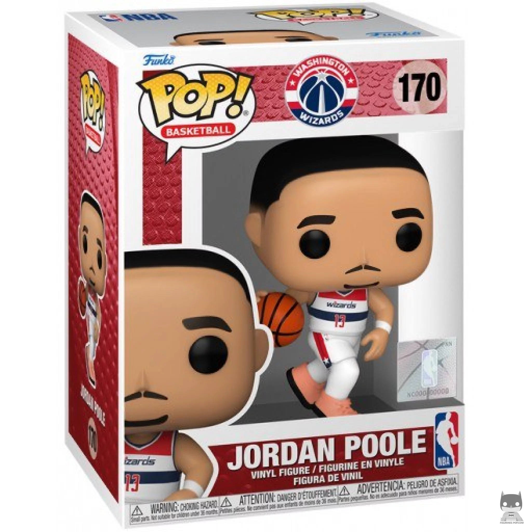 Figurine Funko POP Jordan Poole avec boîte