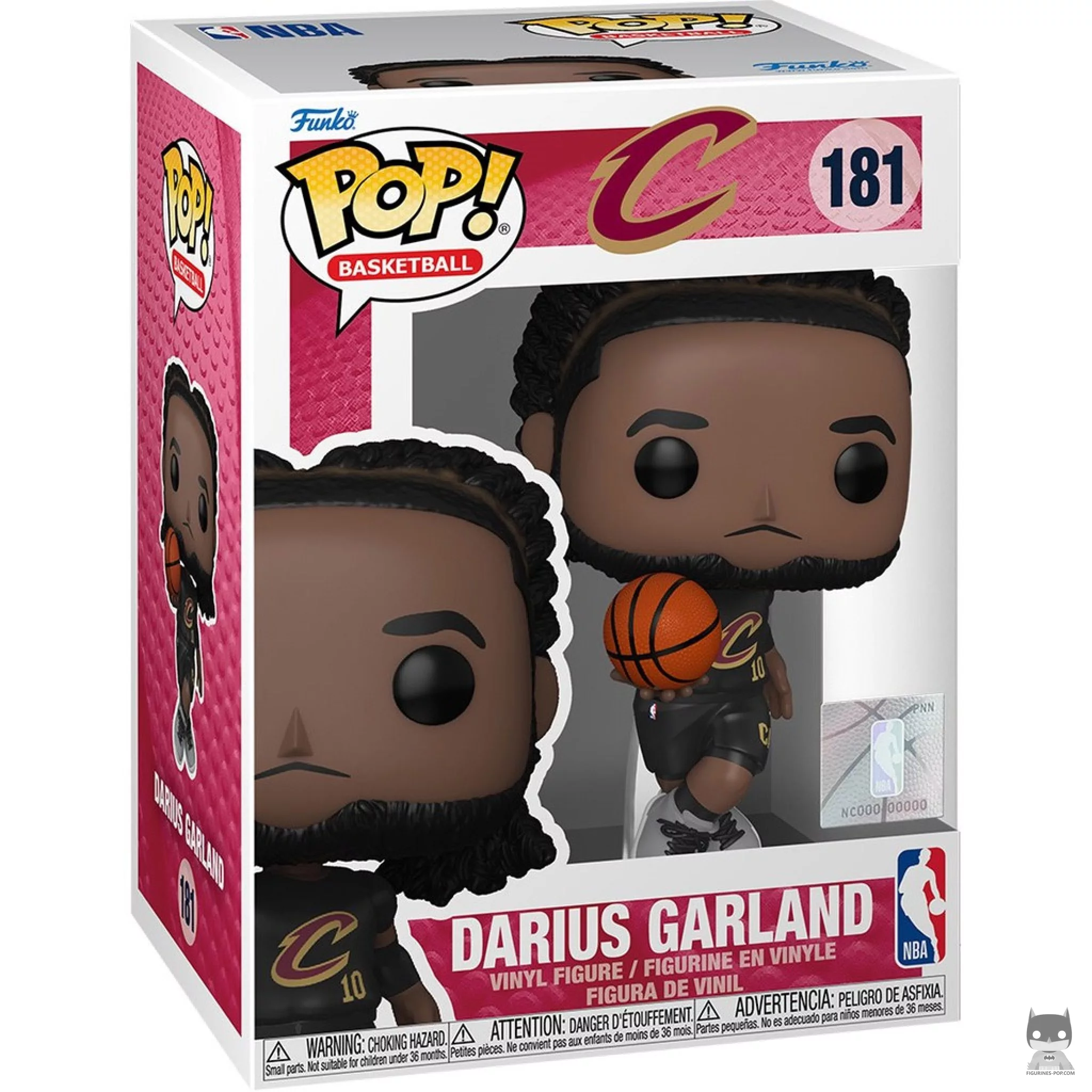 Figurine Funko POP Darius Garland avec boîte