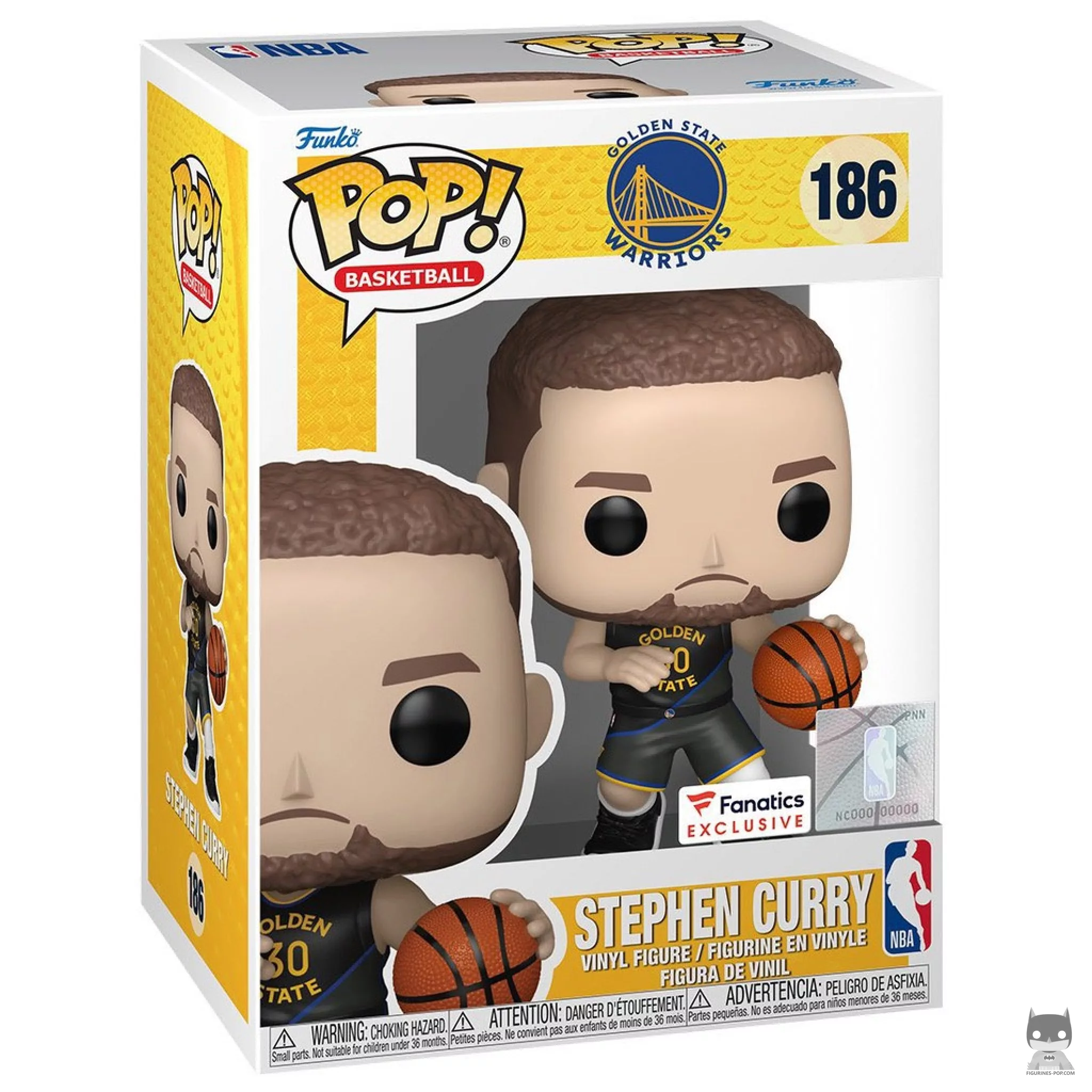 Figurine Funko POP Stephen Curry (24-25 Statement Edition Jersey) avec boîte
