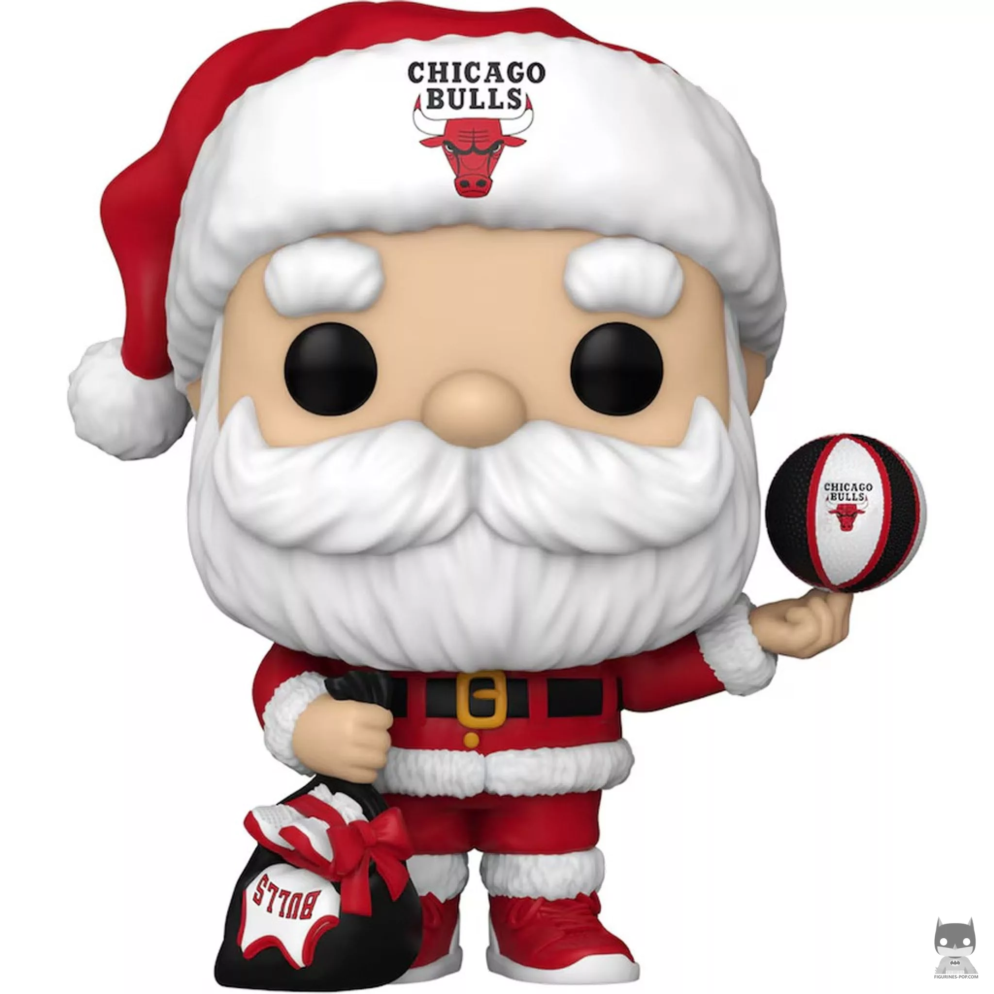 Figurine Funko POP Père Noël Chicago Bulls (NBA)