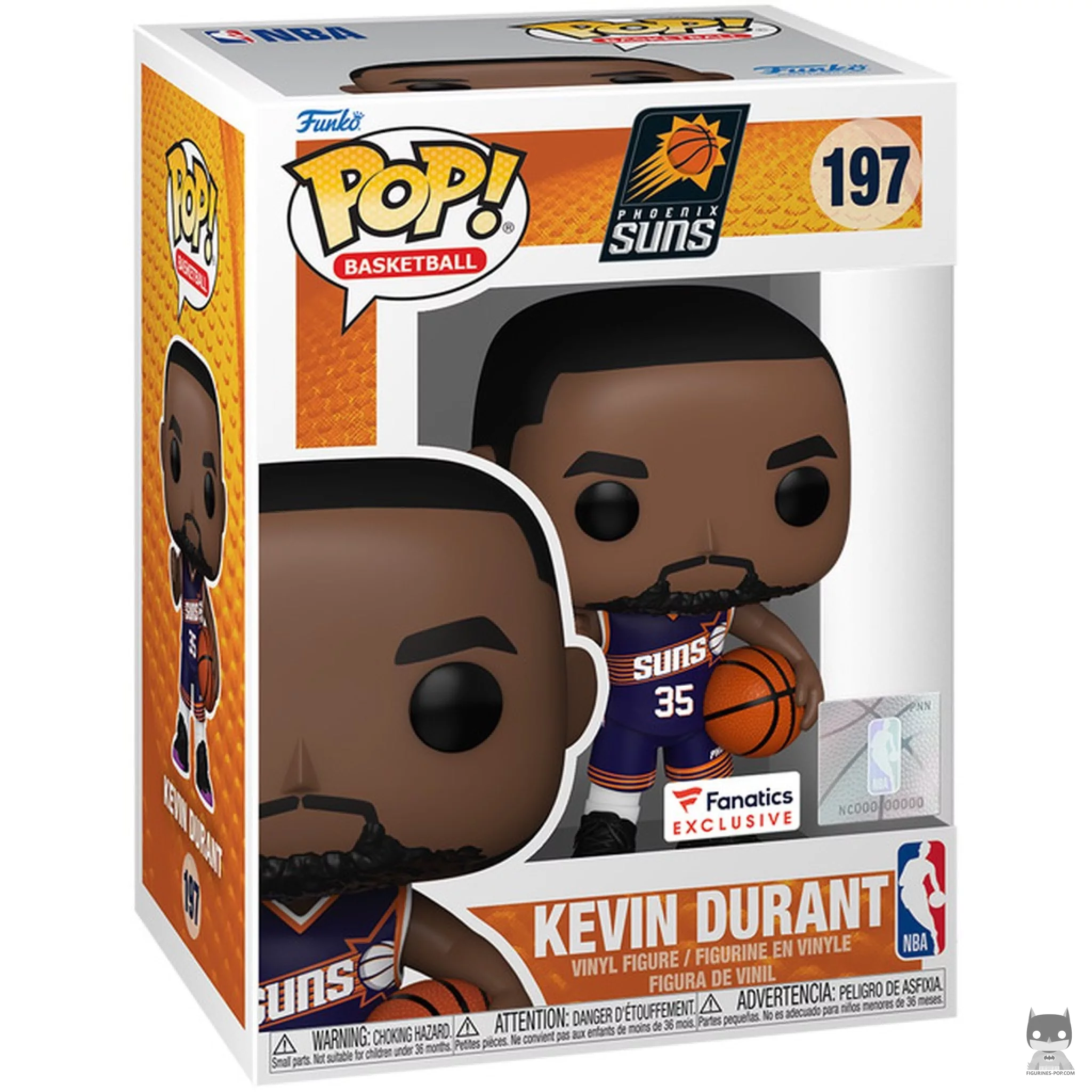 Figurine Funko POP Kevin Durant (Icon Edition) avec boîte