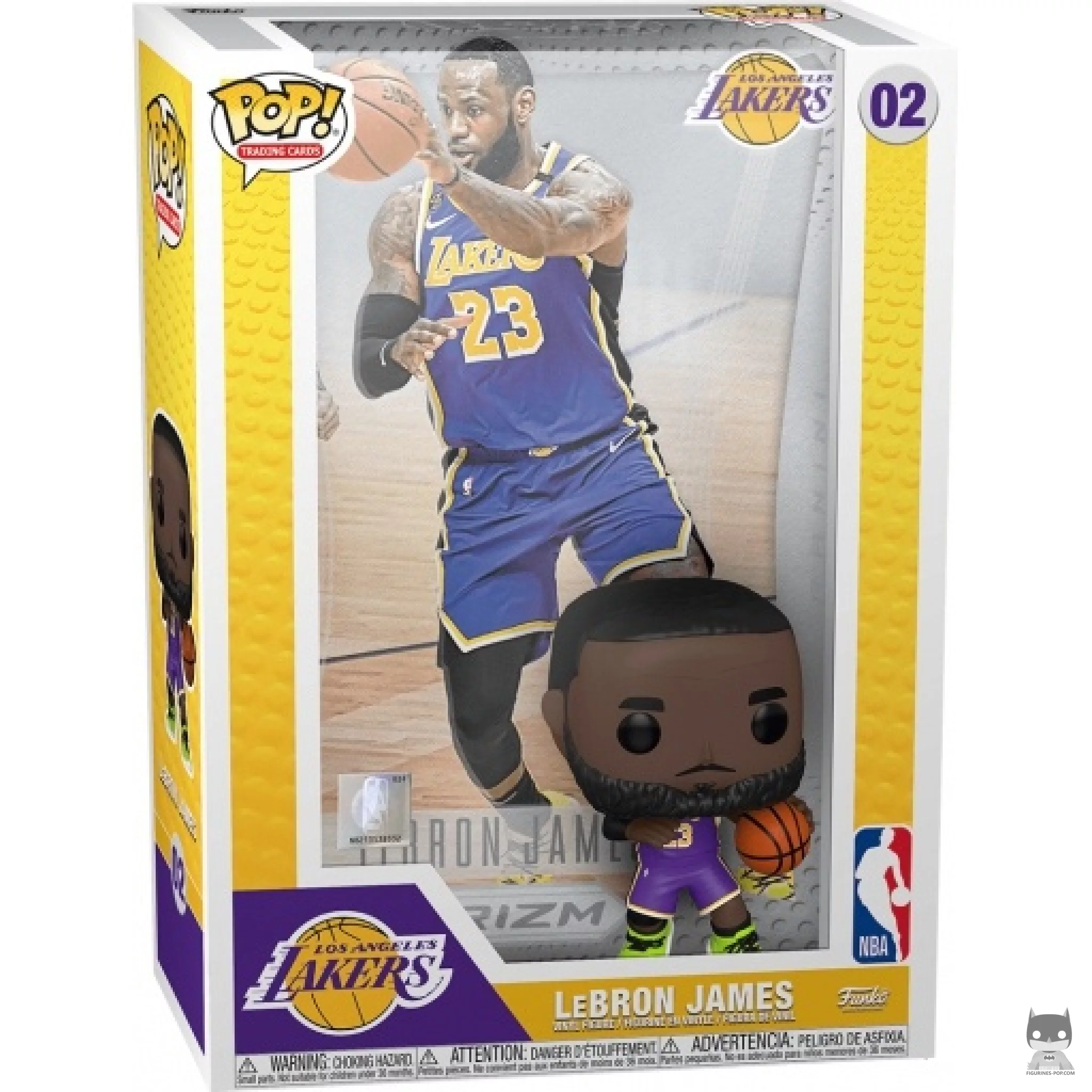 Figurine Funko POP LeBron James avec boîte