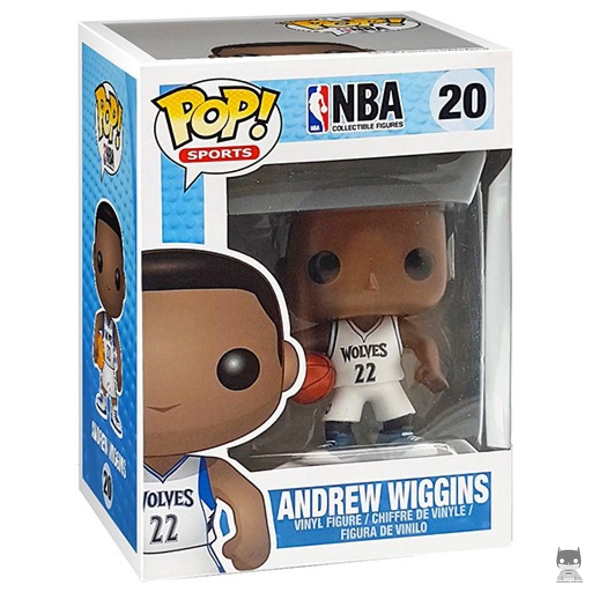 Figurine Funko POP Andrew Wiggins avec boîte