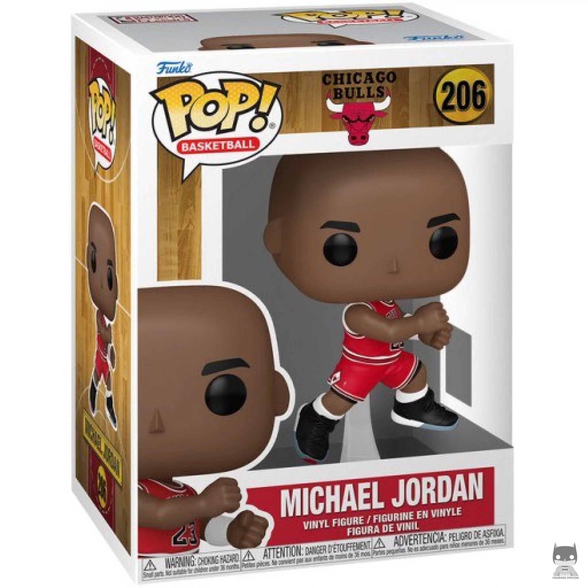 Figurine Funko POP Michael Jordan (1989 Playoffs) avec boîte
