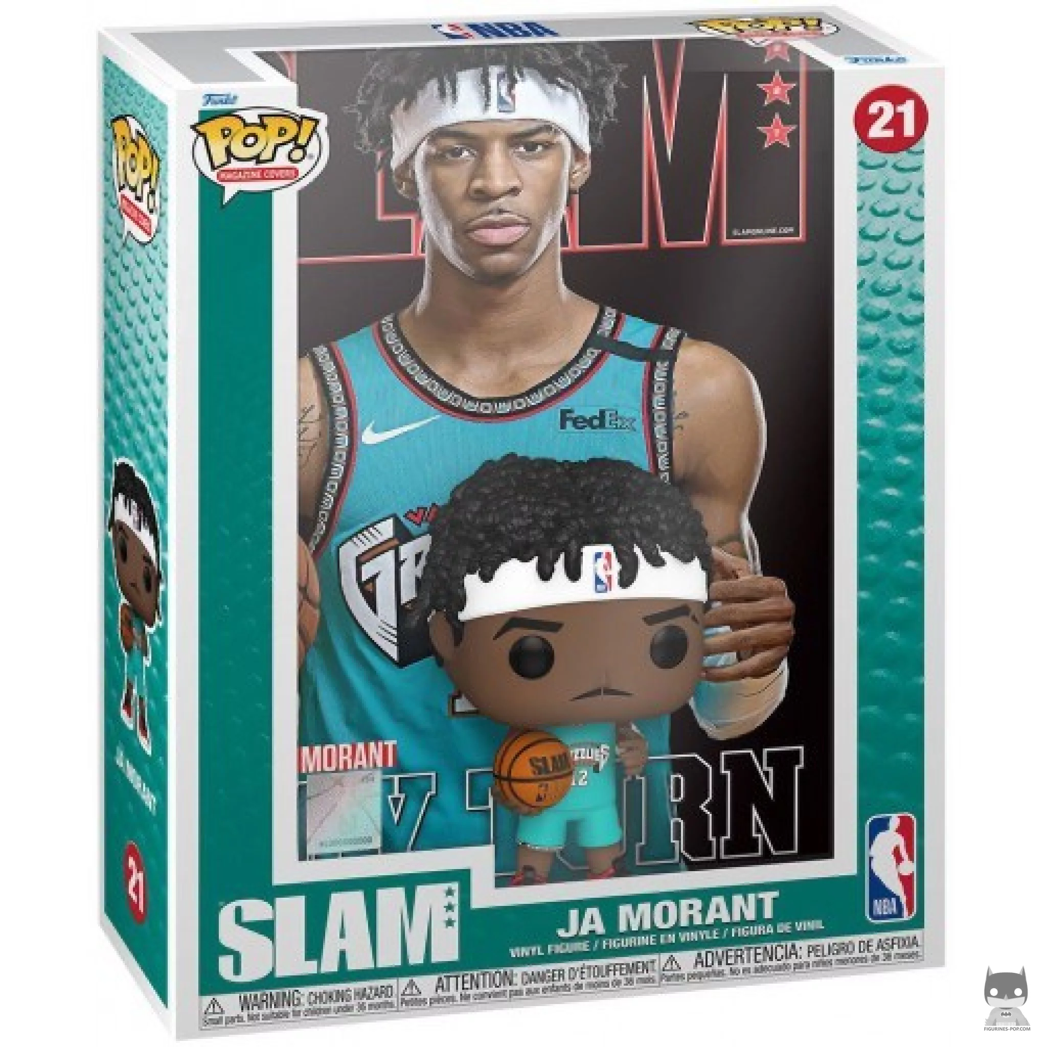 Figurine Funko POP SLAM : Ja Morant avec boîte