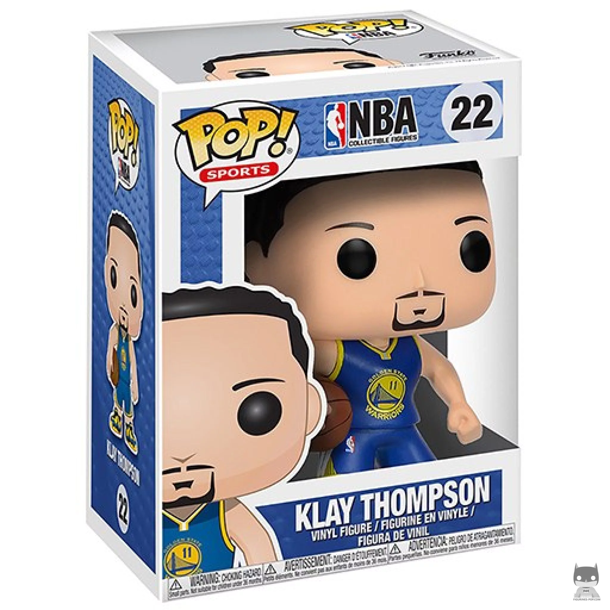 Figurine Funko POP Klay Thompson avec boîte