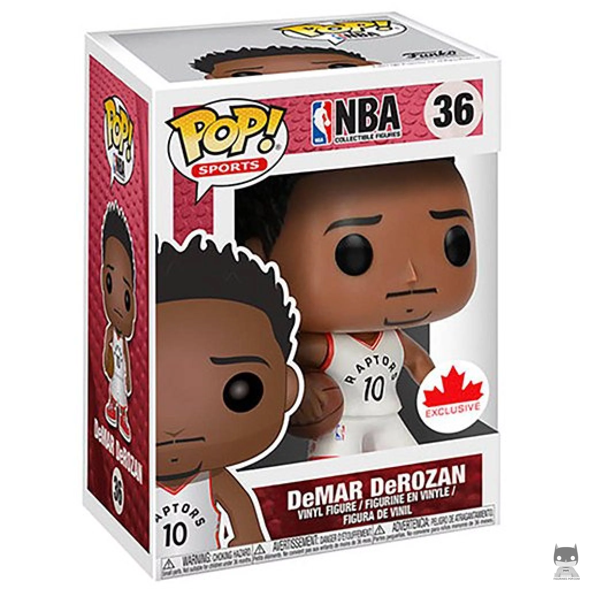 Figurine Funko POP Demar DeRozan avec boîte
