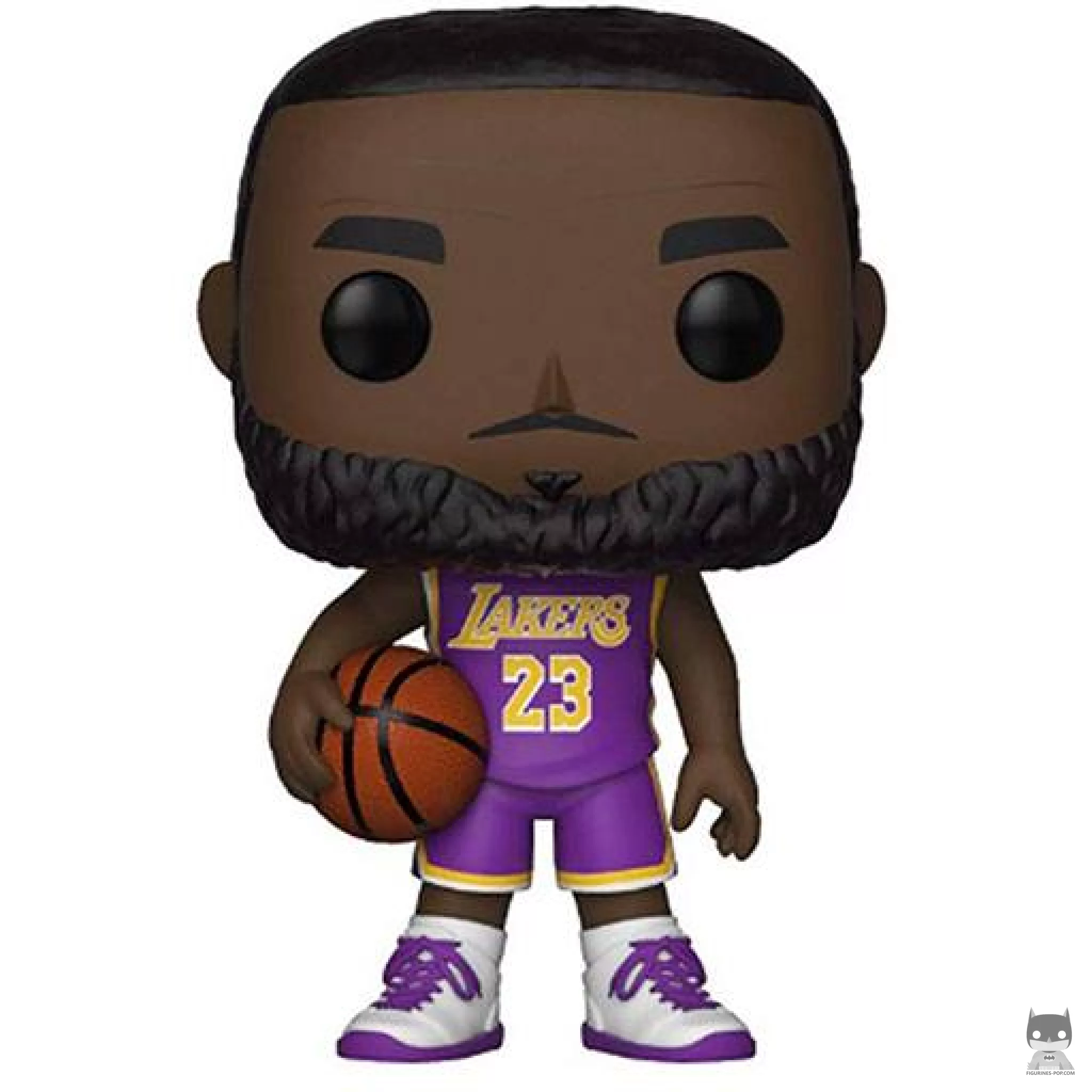 Figurine Funko POP Lebron James (Cavaliers) (Maillot Blanc) (NBA)