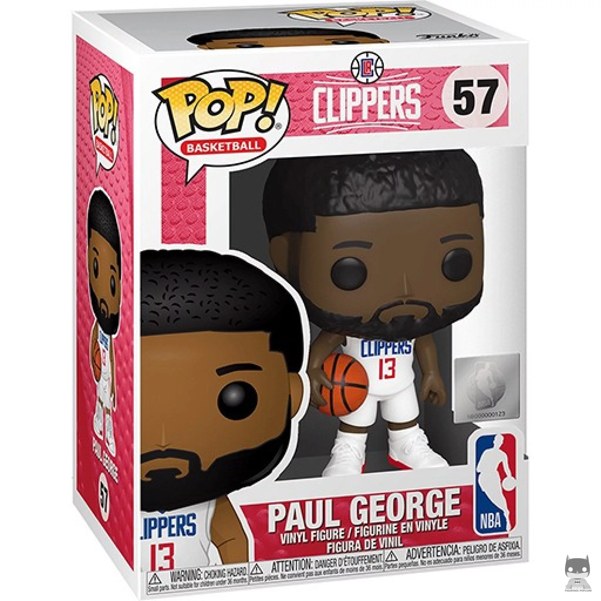 Figurine Funko POP Paul George avec boîte